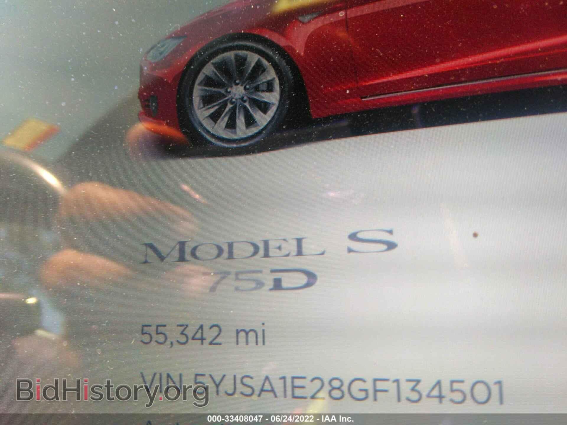 2016 TESLA MODEL S - VIN: 5YJSA1E28GF134501 - Photo 7
