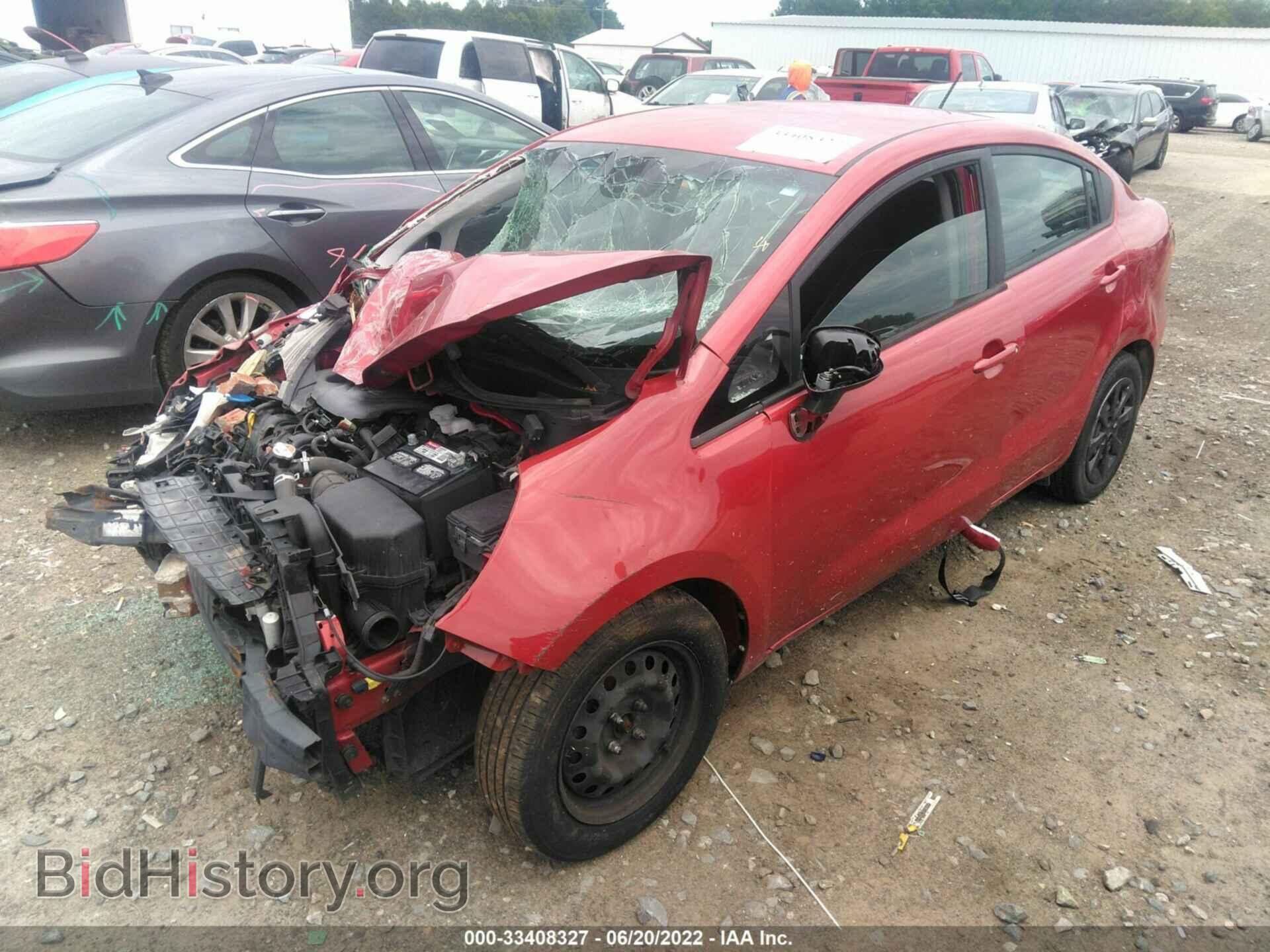 2017 KIA RIO - VIN: KNADM4A33H6117342 - Фото 2