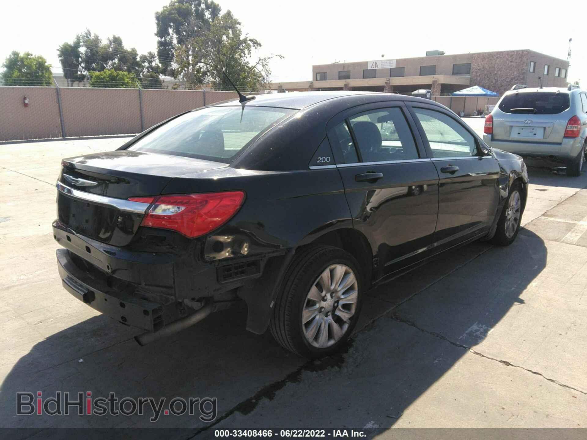2012 CHRYSLER 200 - VIN: 1C3CCBAB3CN289645 - Фото 4