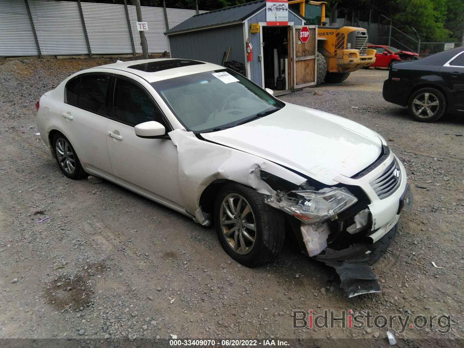 Photo JNKCV61F19M350486 - INFINITI G37 SEDAN 2009