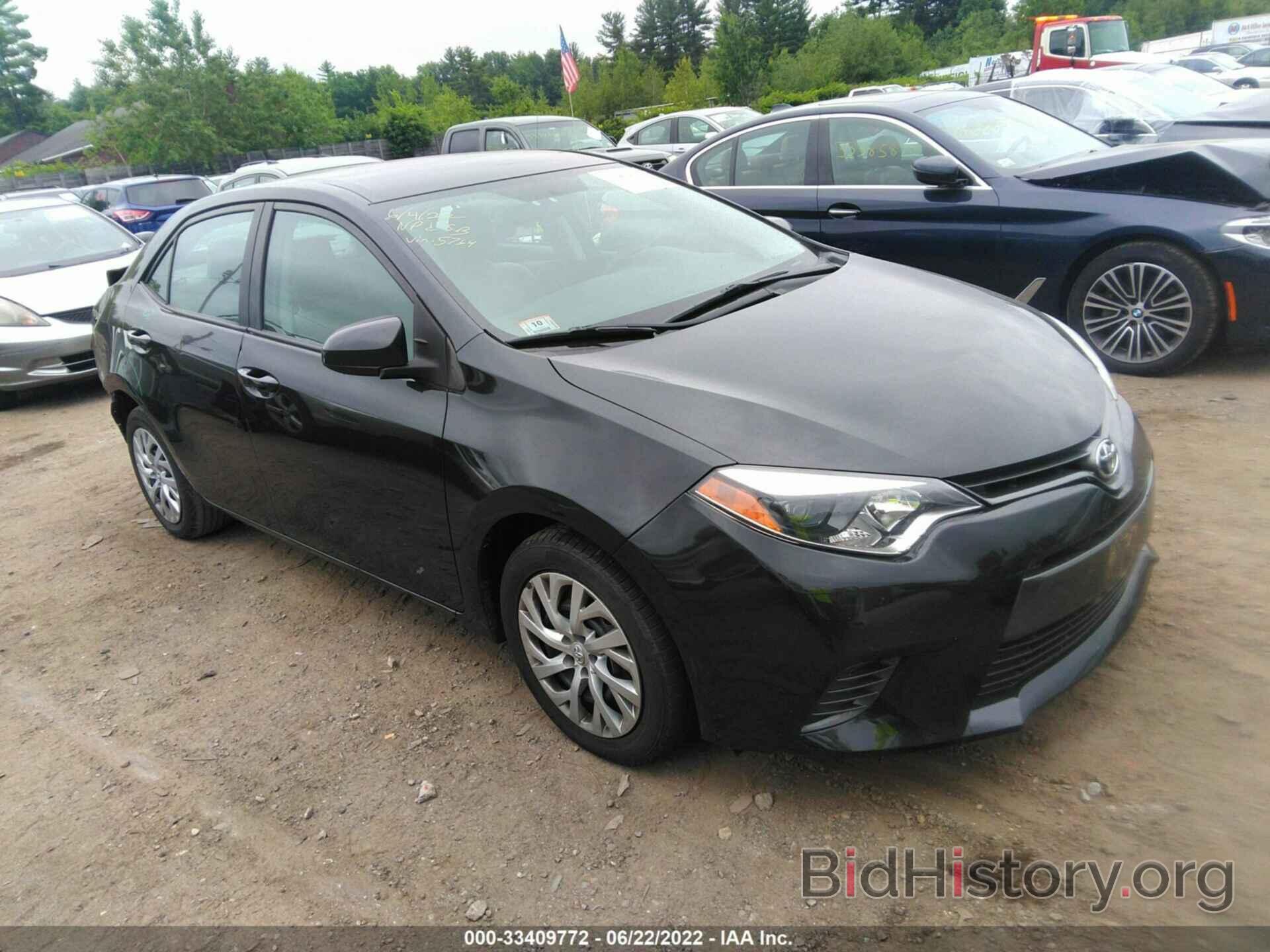 Photo 2T1BURHE8GC555764 - TOYOTA COROLLA 2016