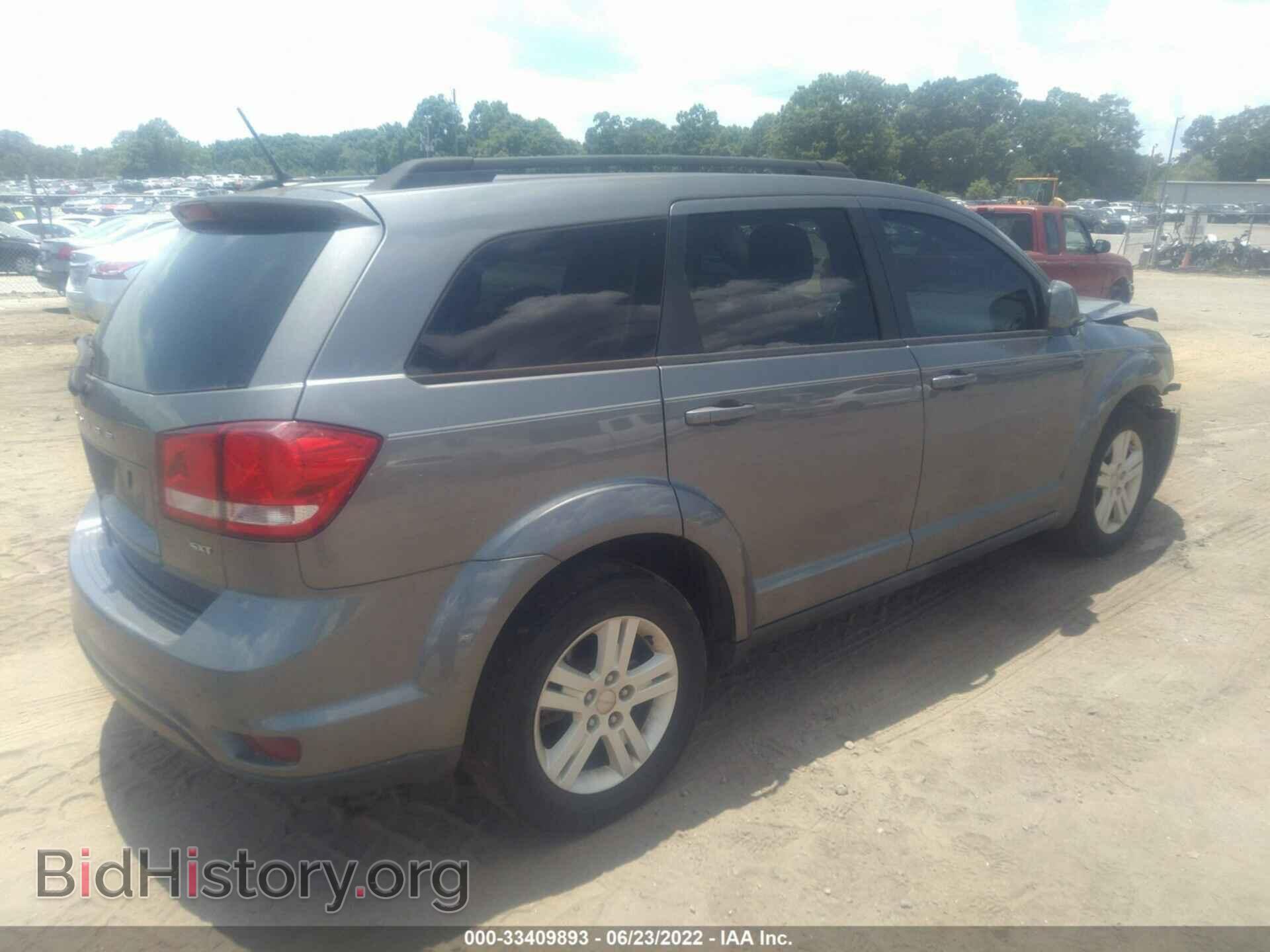 2012 DODGE JOURNEY - VIN: 3C4PDCBB4CT353559 - Фото 4