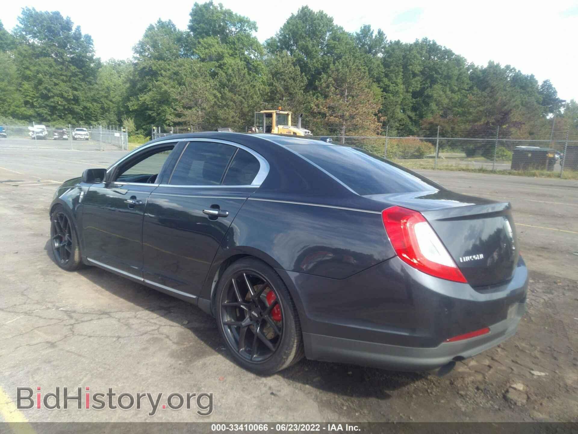 2013 LINCOLN MKS - VIN: 1LNHL9FT4DG609620 - Фото 3