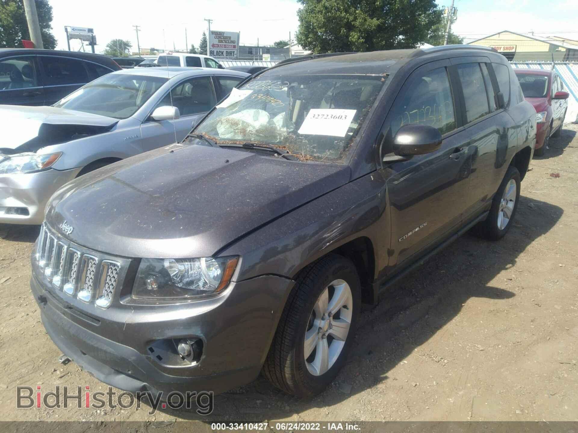 2015 JEEP COMPASS - VIN: 1C4NJDEB1FD162550 - Фото 2
