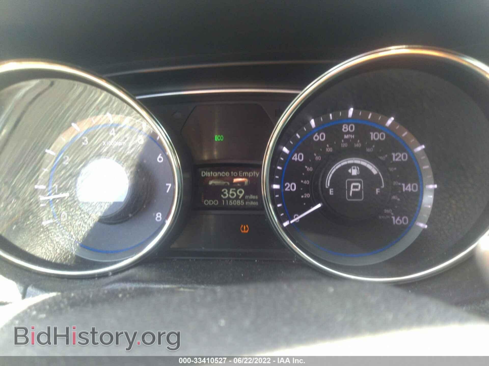 2012 HYUNDAI SONATA - VIN: 5NPEC4AC7CH376182 - Фото 7