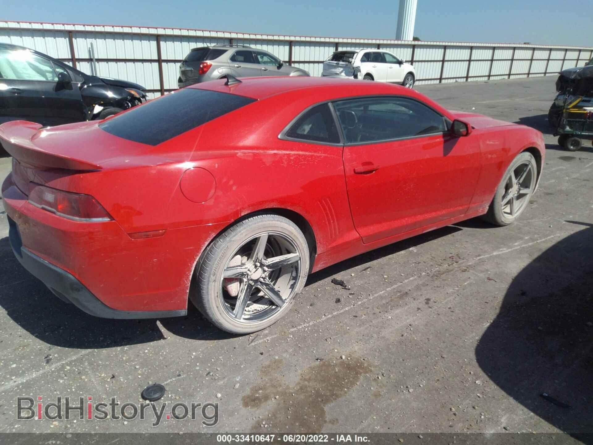 2014 CHEVROLET CAMARO - VIN: 2G1FE1E30E9302284 - Фото 4