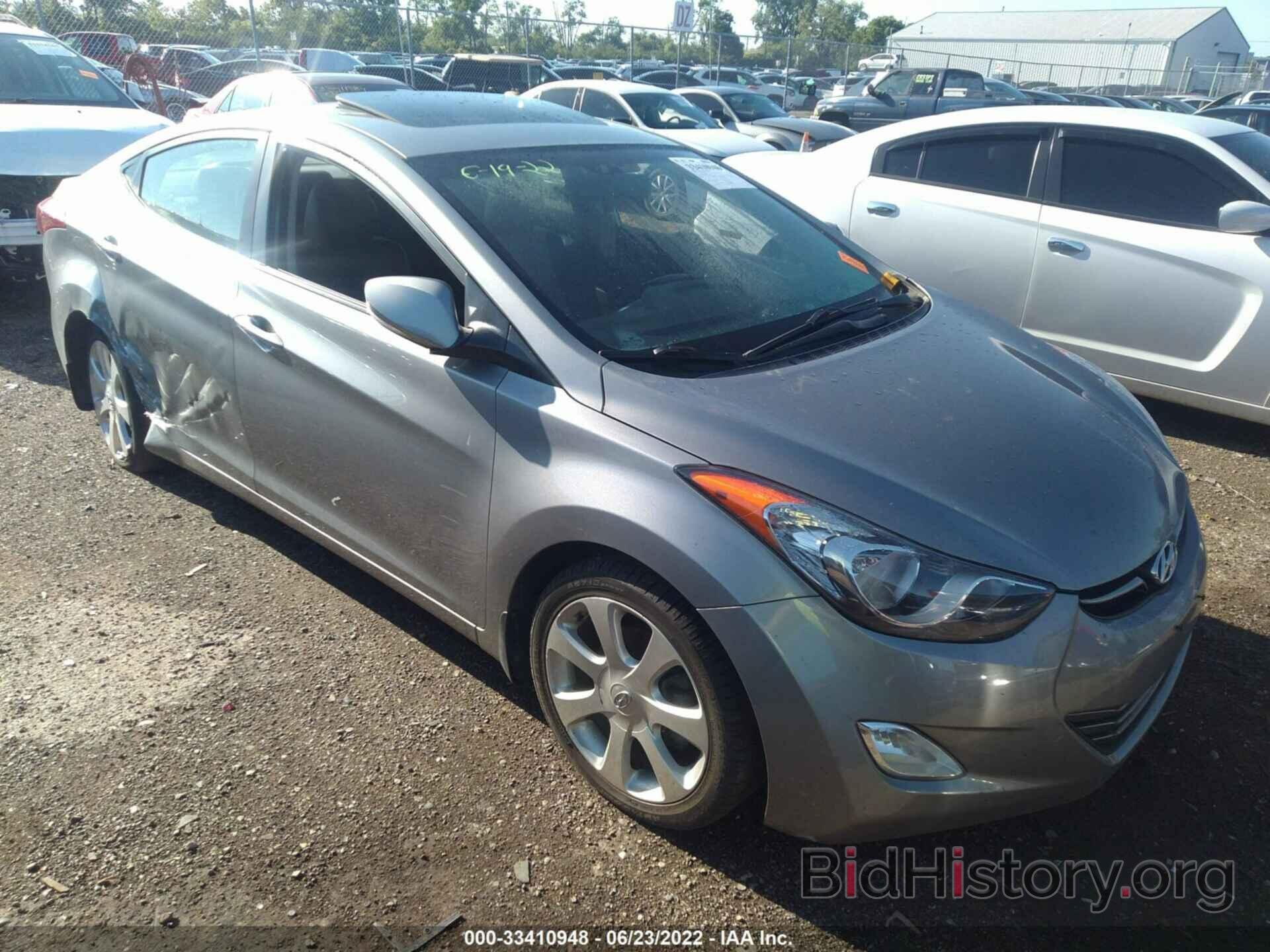 Photo KMHDH4AE3DU510722 - HYUNDAI ELANTRA 2013