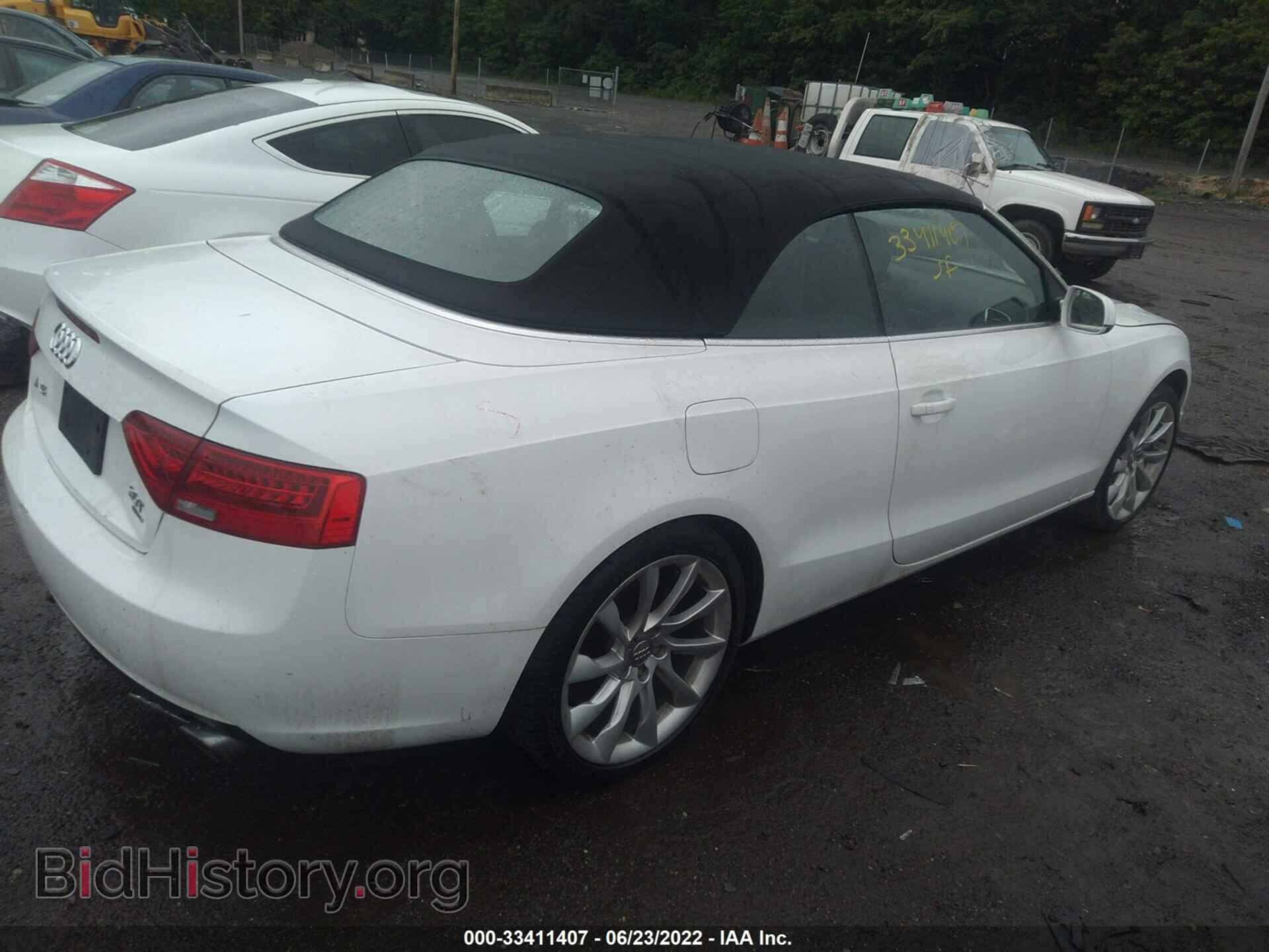 2013 AUDI A5 - VIN: WAULFAFH8DN002213 - Photo 4