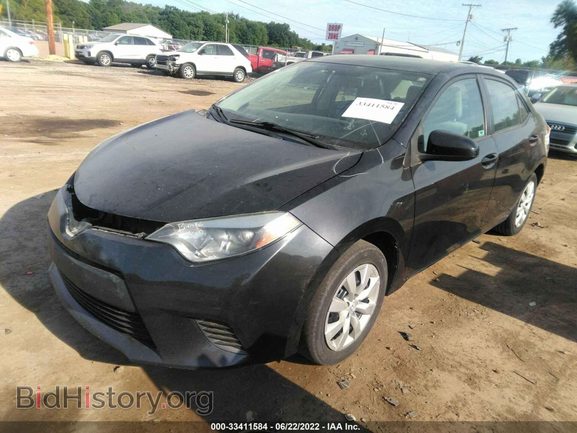 2014 TOYOTA COROLLA - VIN: 2T1BURHE6EC126751 - Фото 2