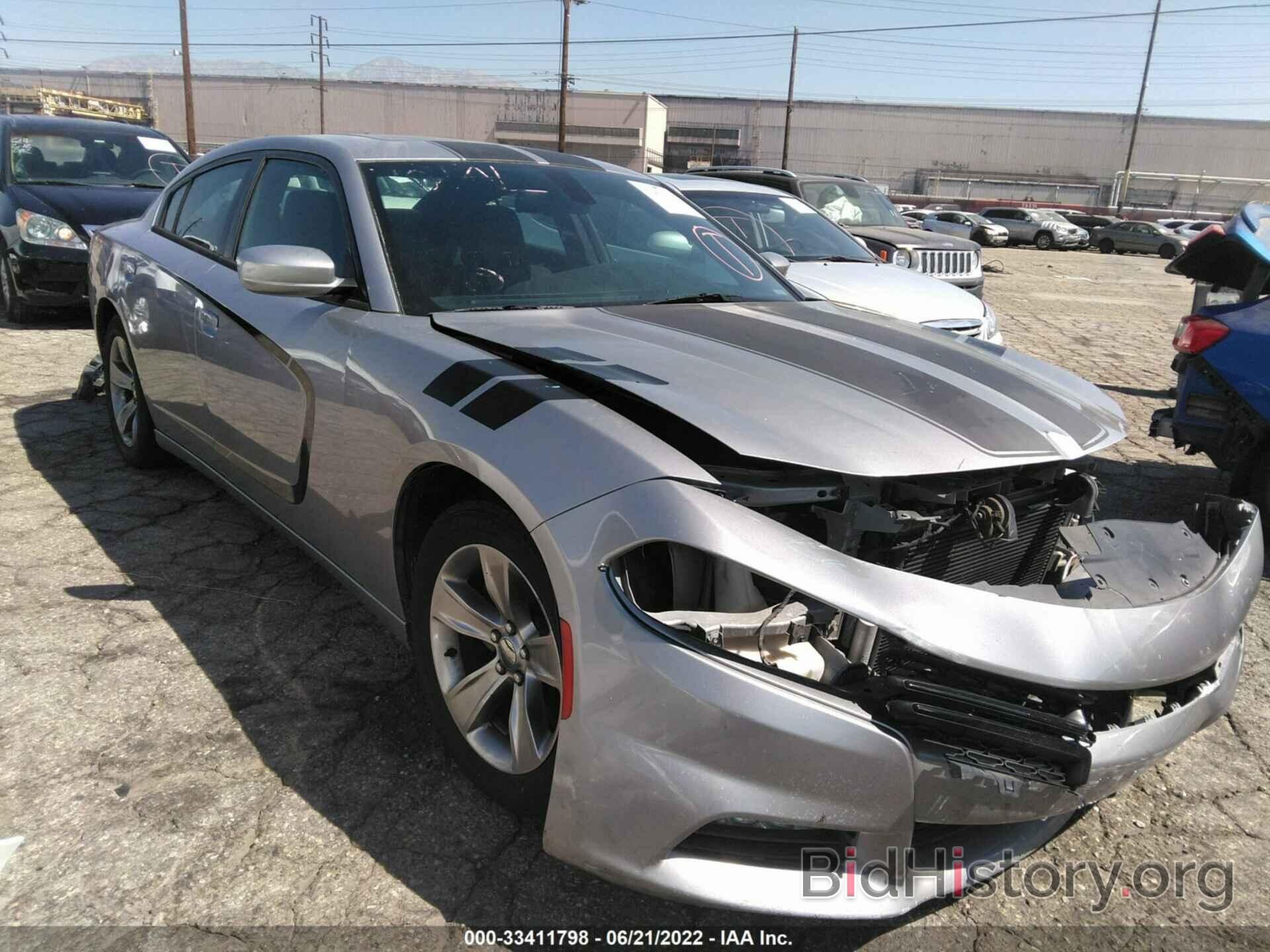 Photo 2C3CDXHG0FH765102 - DODGE CHARGER 2015