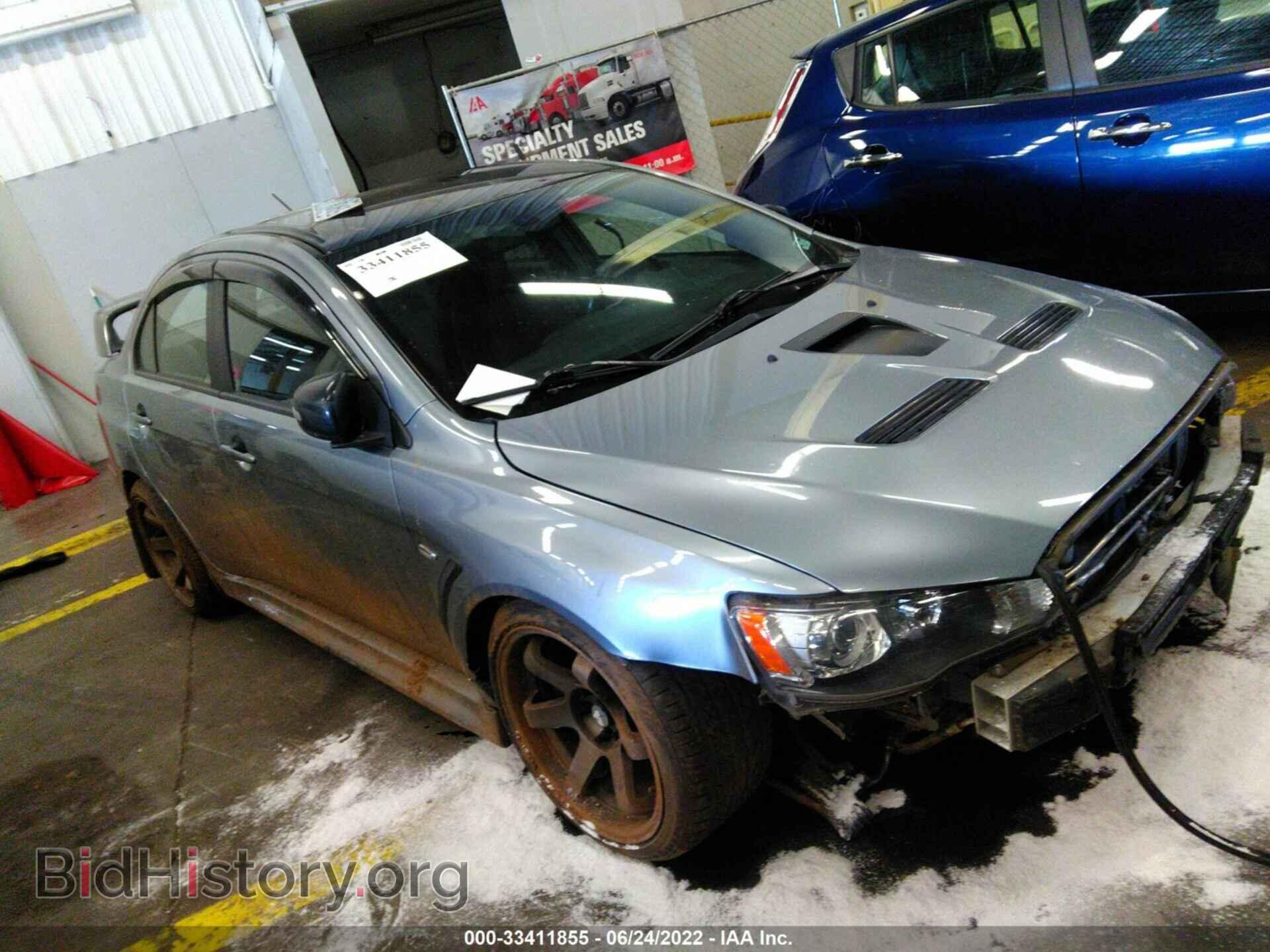 Photo JA32W7FV5FU028847 - MITSUBISHI LANCER EVOLUTION 2015