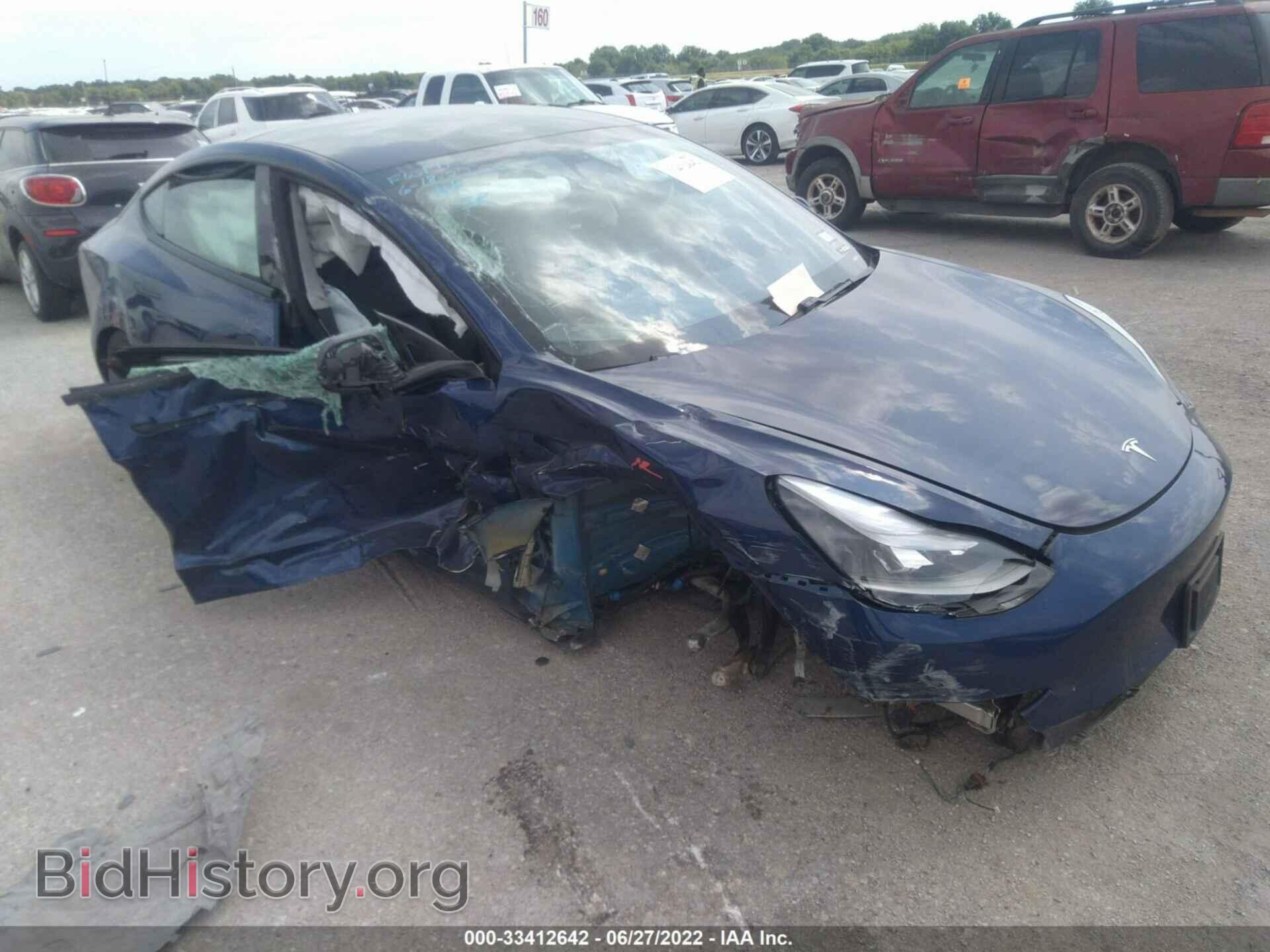 Photo 5YJ3E1EB9MF054855 - TESLA MODEL 3 2021