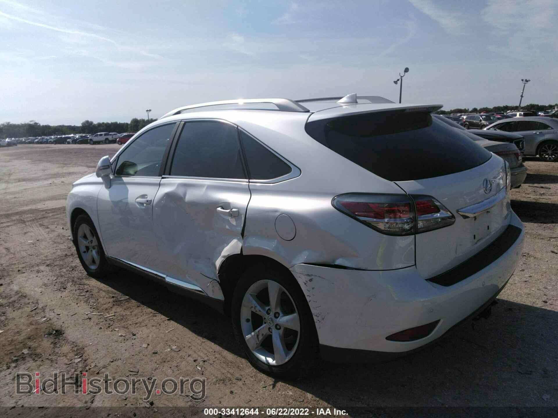 2015 LEXUS RX 350 - VIN: 2T2BK1BA0FC317009 - Фото 3