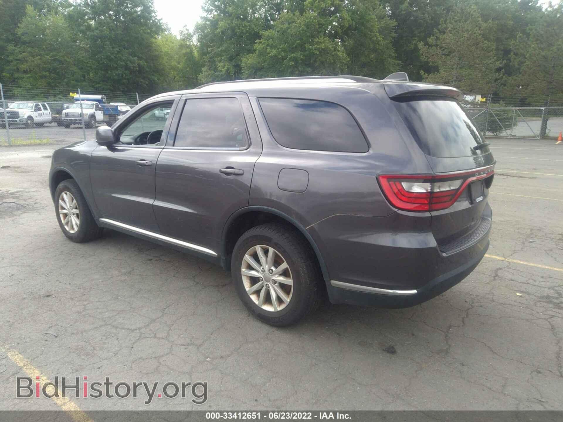 2015 DODGE DURANGO - VIN: 1C4RDJAG0FC810586 - Фото 3