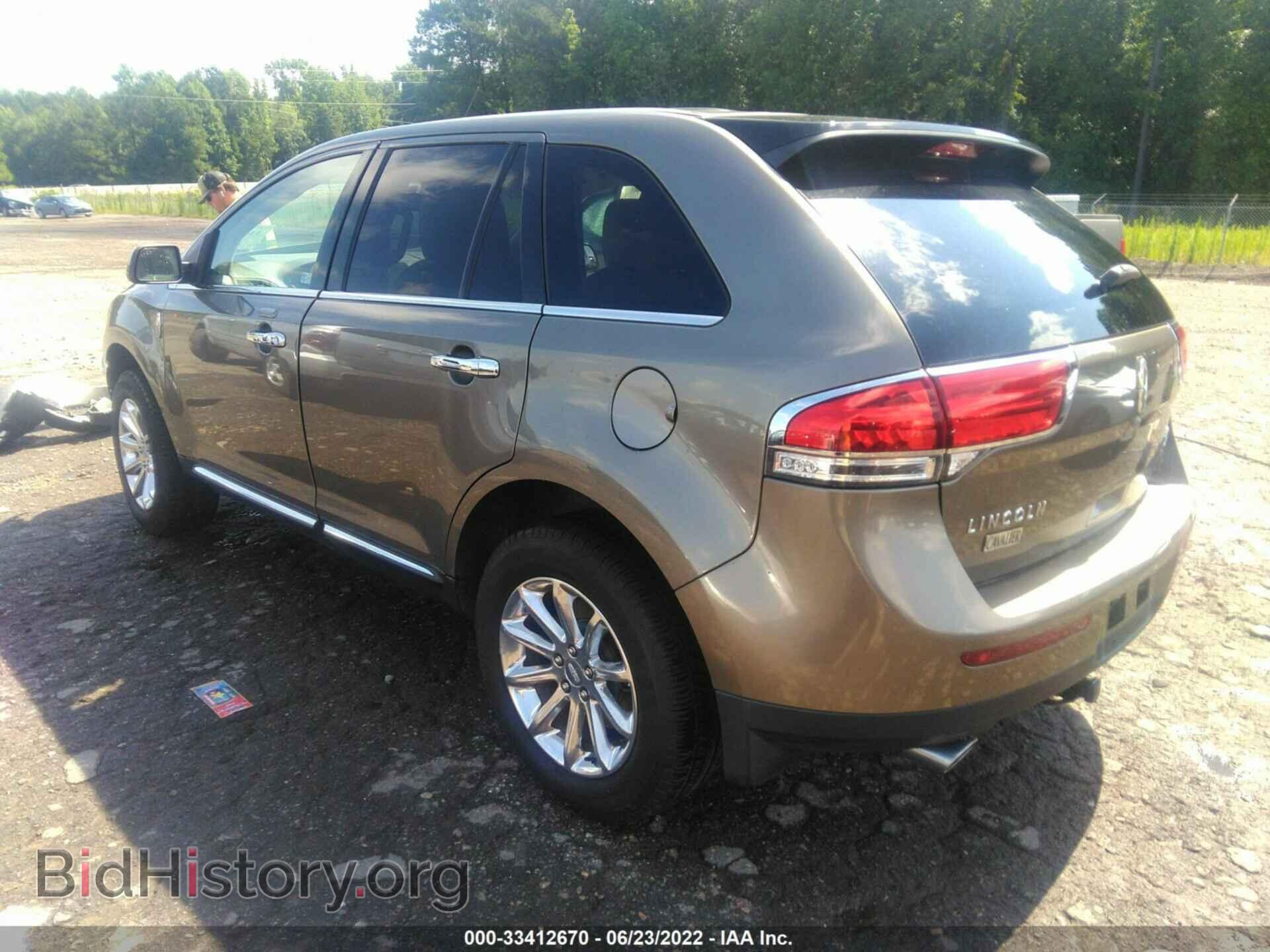 2012 LINCOLN MKX - VIN: 2LMDJ8JK8CBL08078 - Фото 3