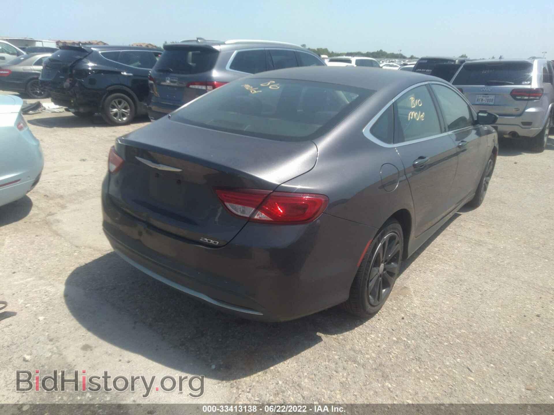 2016 CHRYSLER 200 - VIN: 1C3CCCAB5GN163816 - Photo 4