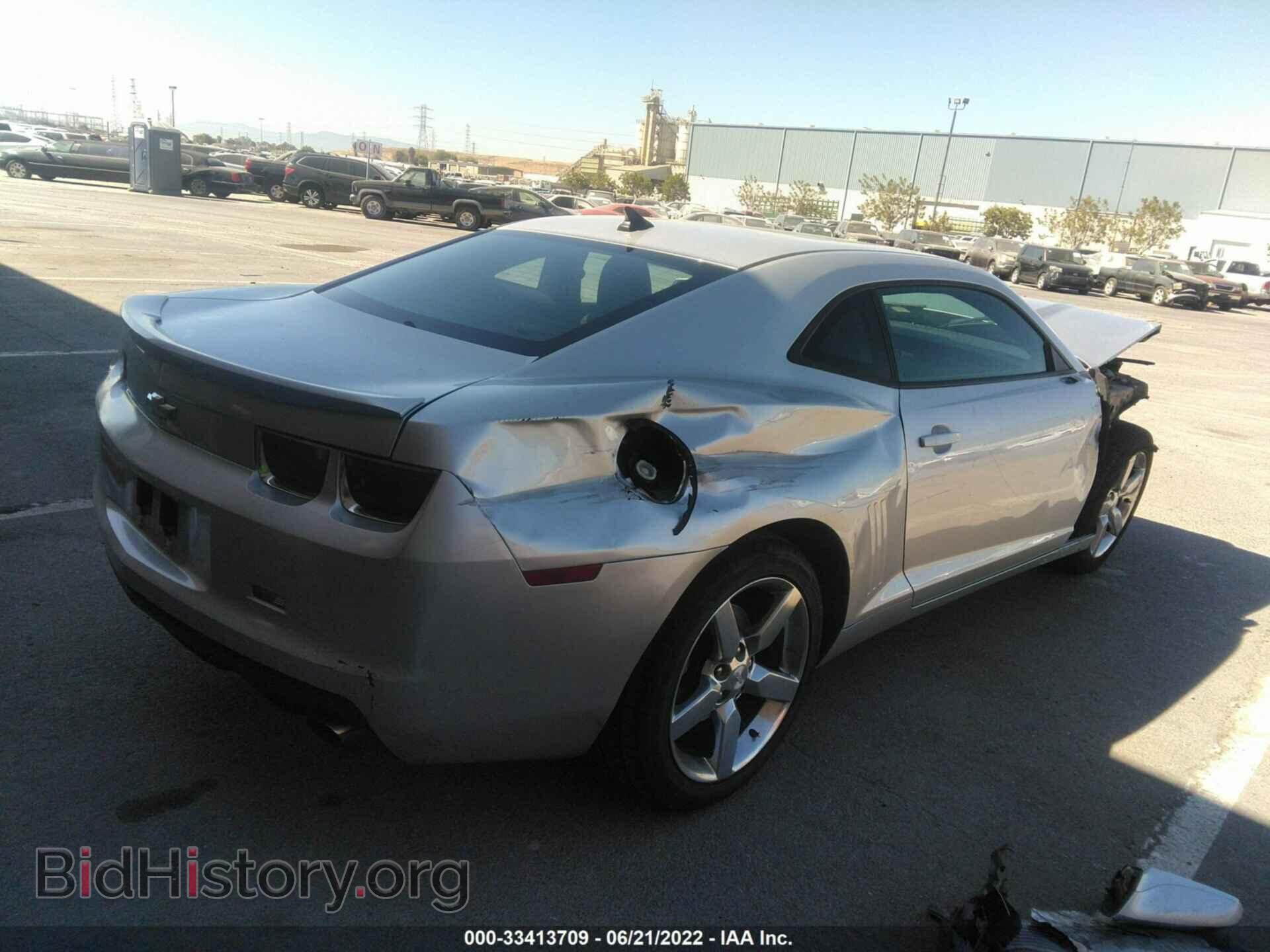 2012 CHEVROLET CAMARO - VIN: 2G1FB1E35C9100871 - Фото 4