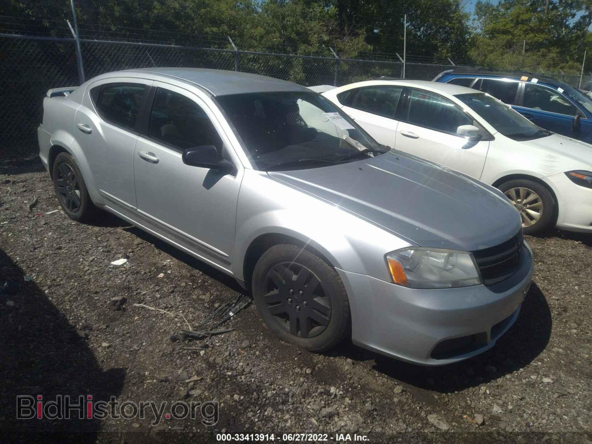 Photo 1C3CDZAB5CN147500 - DODGE AVENGER 2012