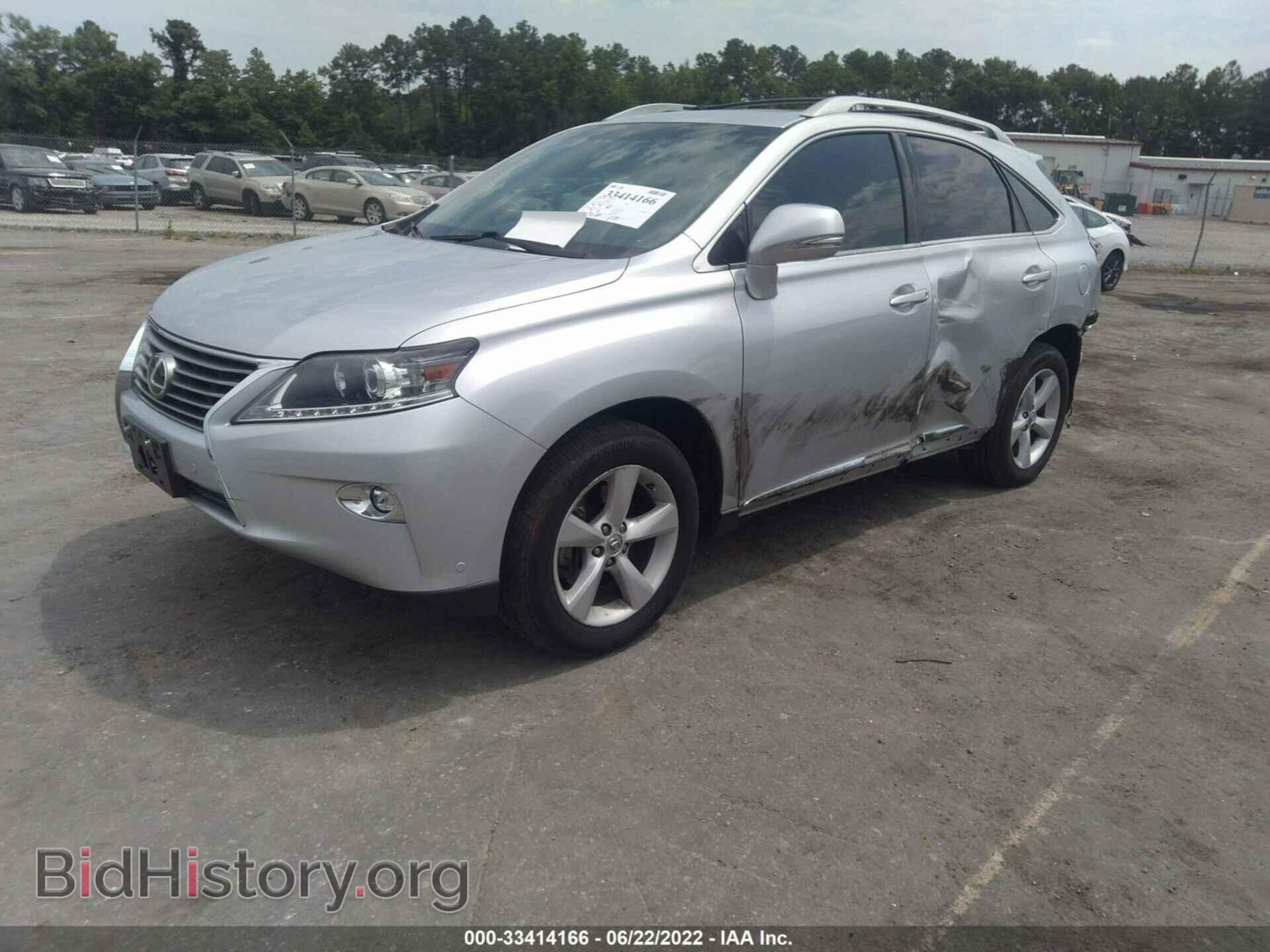 2015 LEXUS RX 350 - VIN: 2T2BK1BA7FC290939 - Фото 2
