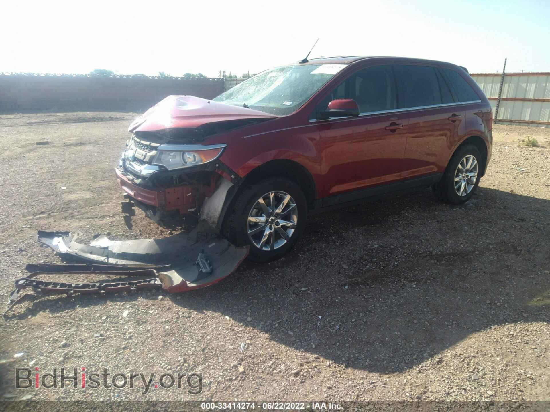 2014 FORD EDGE - VIN: 2FMDK3KC5EBB64012 - Фото 2