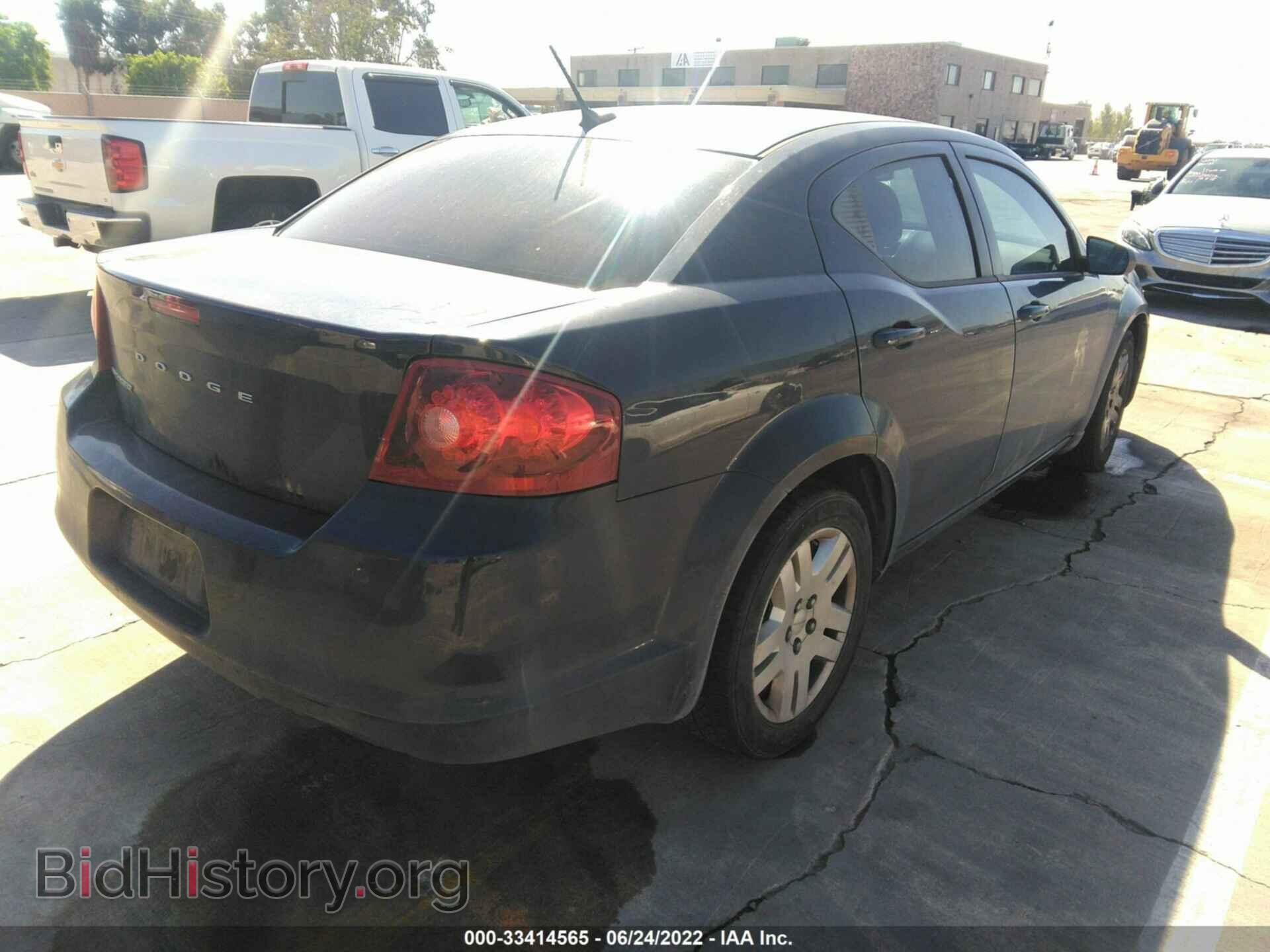 2014 DODGE AVENGER - VIN: 1C3CDZABXEN120912 - Фото 4