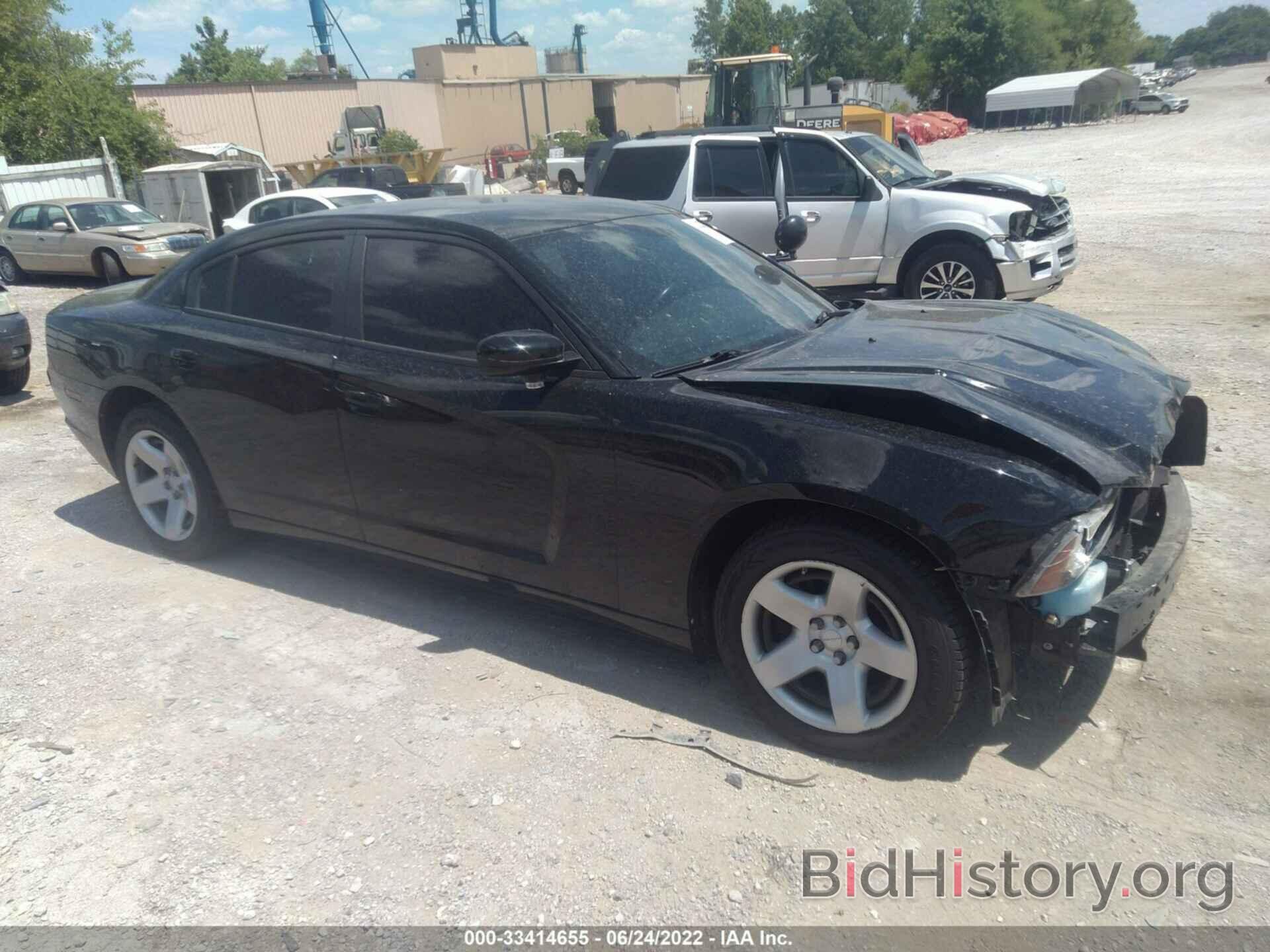 Photo 2C3CDXAT5EH124727 - DODGE CHARGER 2014