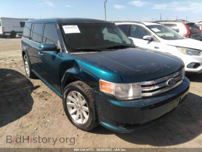 2011 Ford FLEX SEL, сине-зеленый — VIN 2FMGK5CC0BBD06219, IAAI