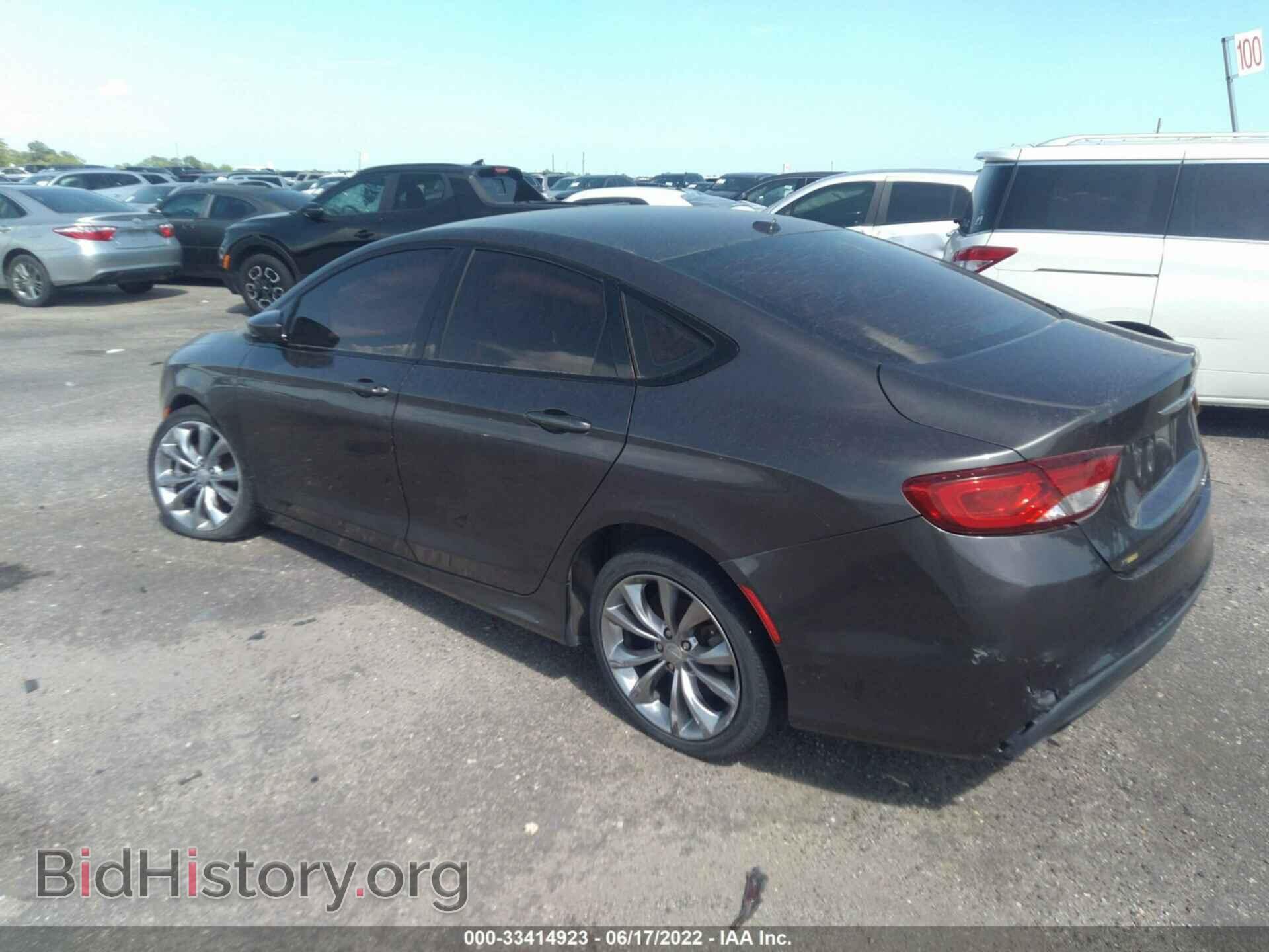 2015 CHRYSLER 200 - VIN: 1C3CCCBBXFN578563 - Фото 3