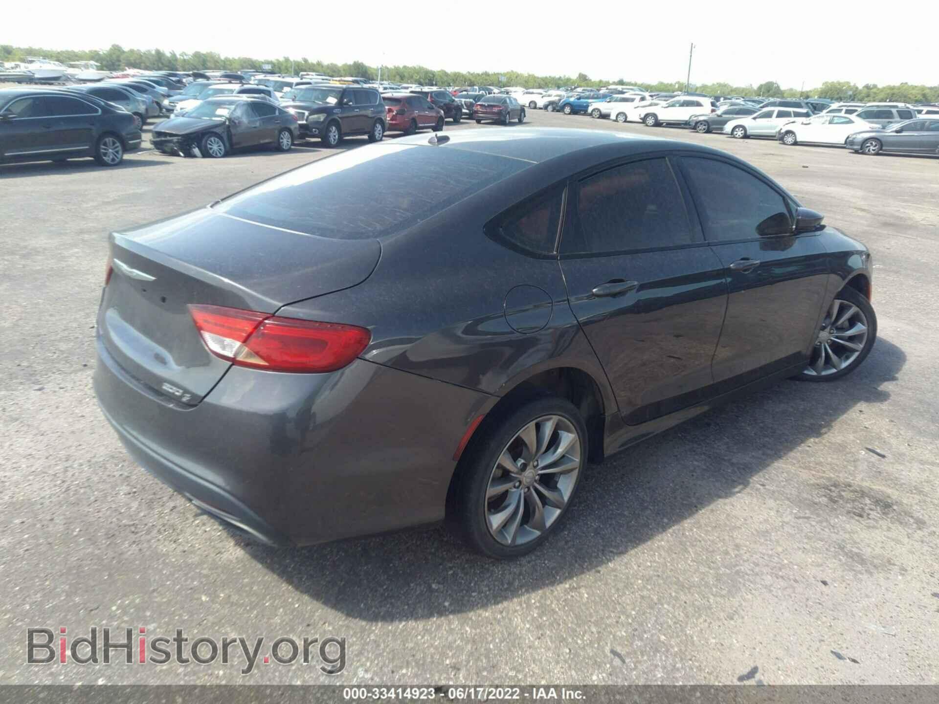 2015 CHRYSLER 200 - VIN: 1C3CCCBBXFN578563 - Фото 4