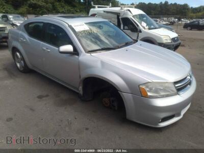 2011 Dodge AVENGER LUX, silver — VIN 1B3BD2FGXBN523692, IAAI