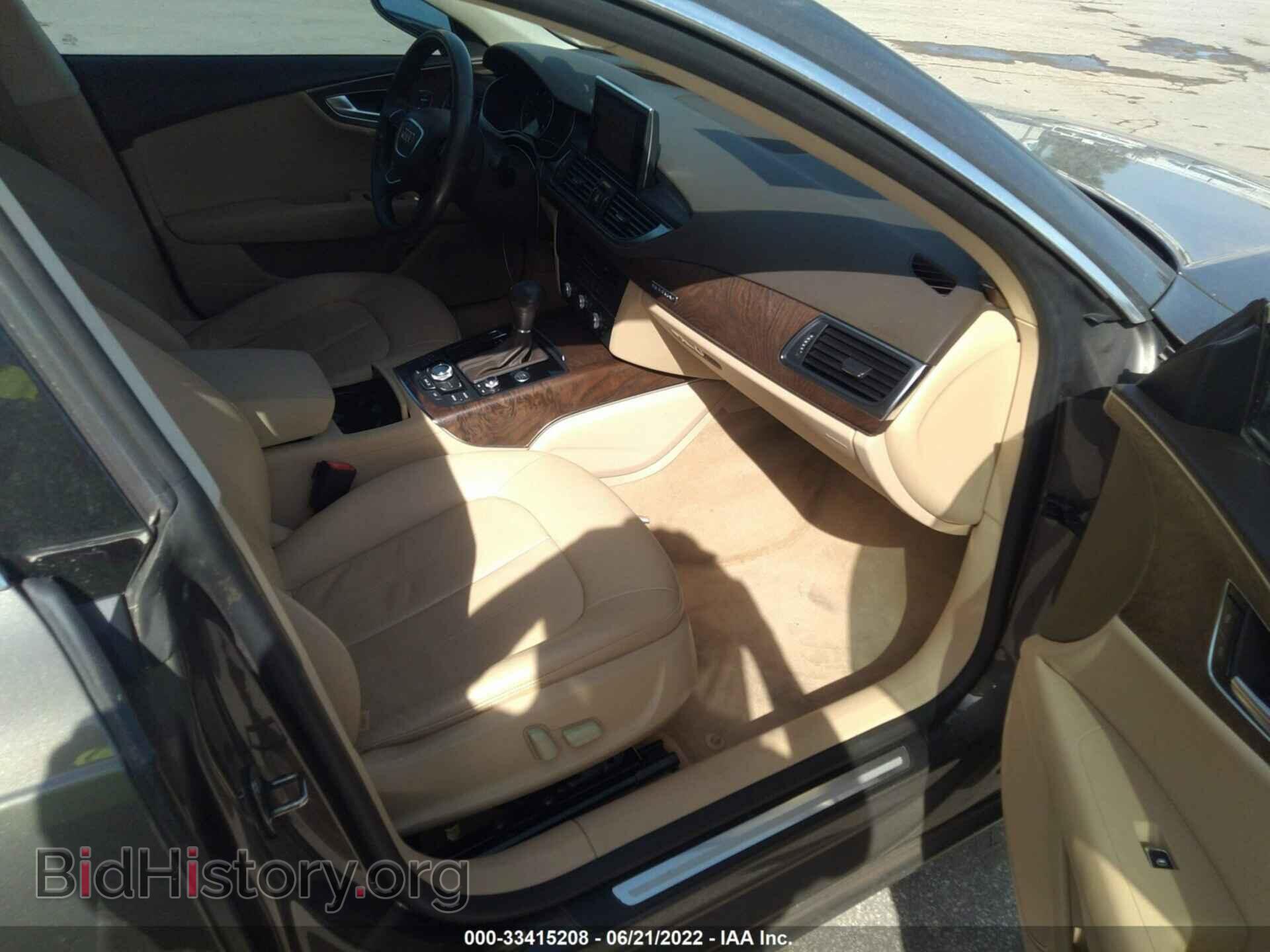 2013 AUDI A7 - VIN: WAUYGAFC1DN038722 - Фото 5