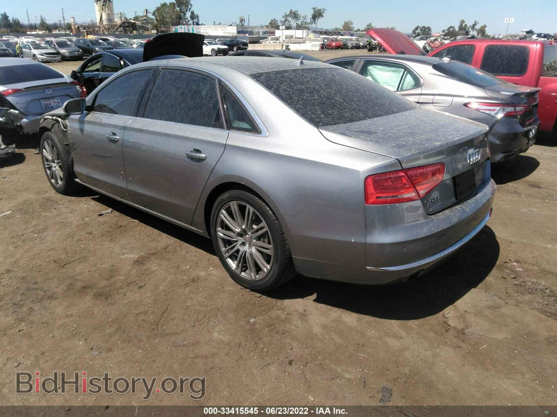 2012 AUDI A8 L - VIN: WAURVAFD1CN035577 - Фото 3