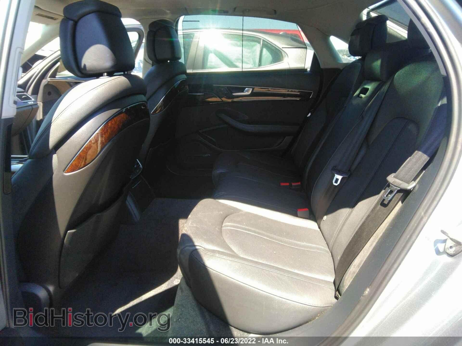 2012 AUDI A8 L - VIN: WAURVAFD1CN035577 - Фото 8
