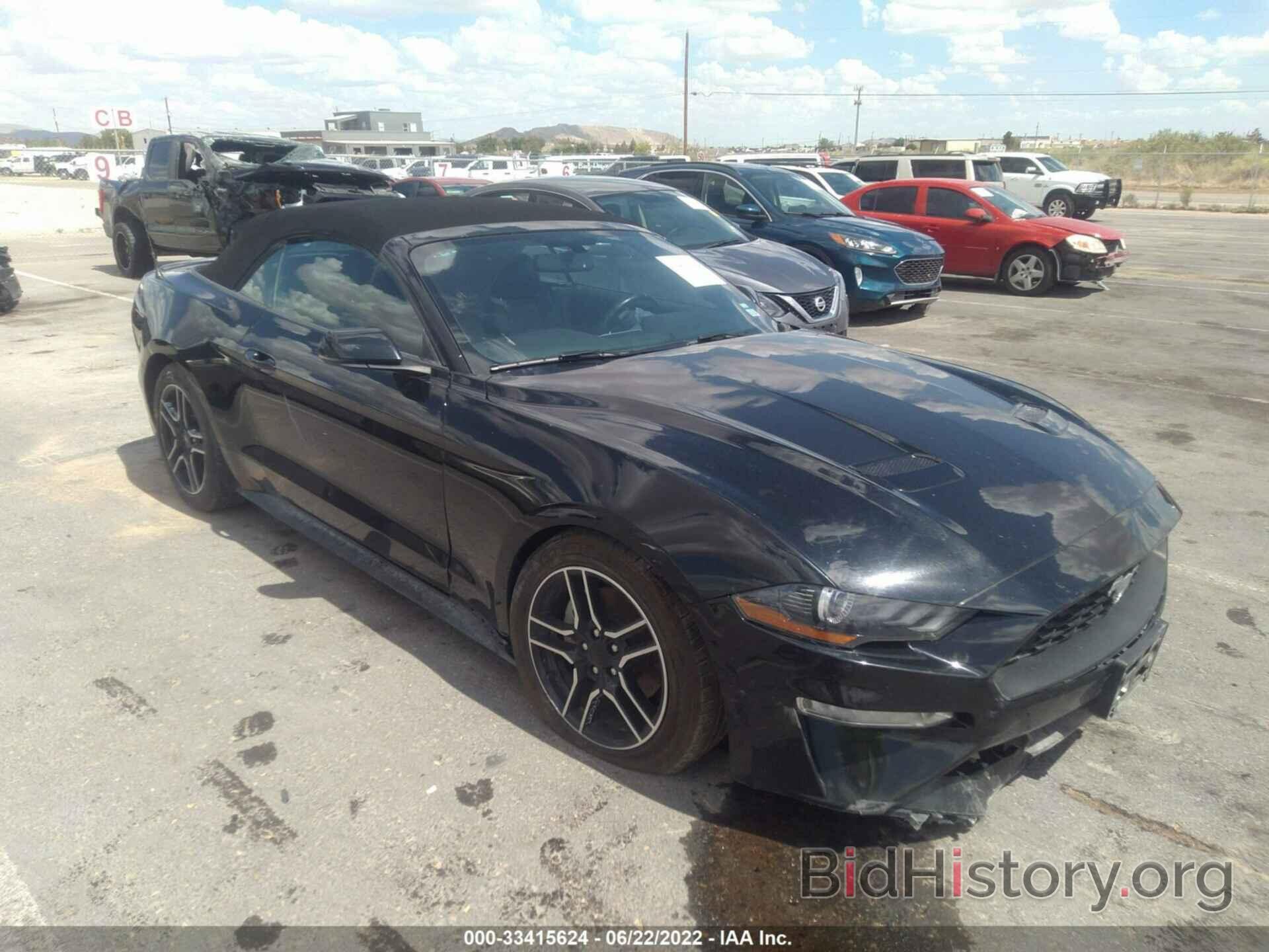 Photo 1FATP8UH3L5139706 - FORD MUSTANG 2020