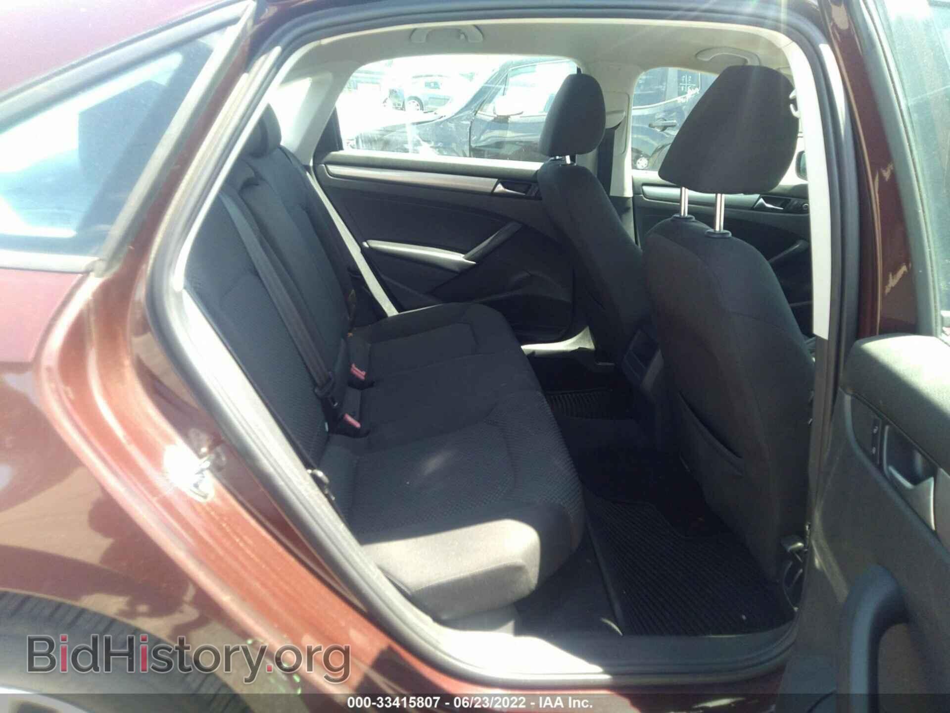 2012 VOLKSWAGEN PASSAT - VIN: 1VWAP7A39CC078567 - Фото 8