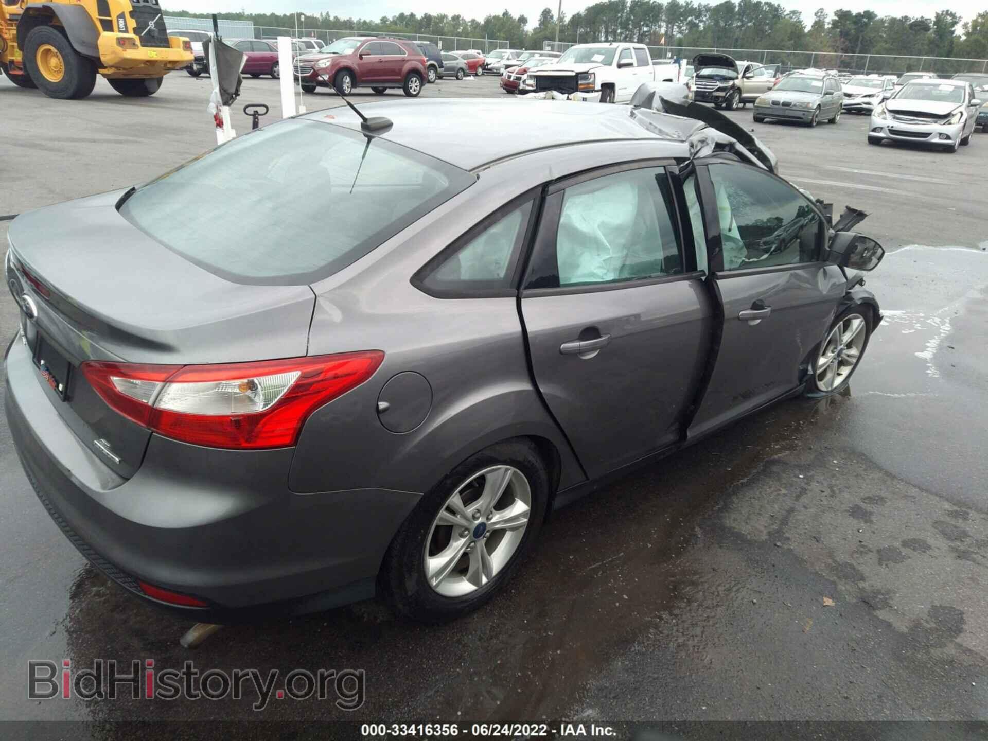 2014 FORD FOCUS - VIN: 1FADP3F28EL296002 - Фото 4