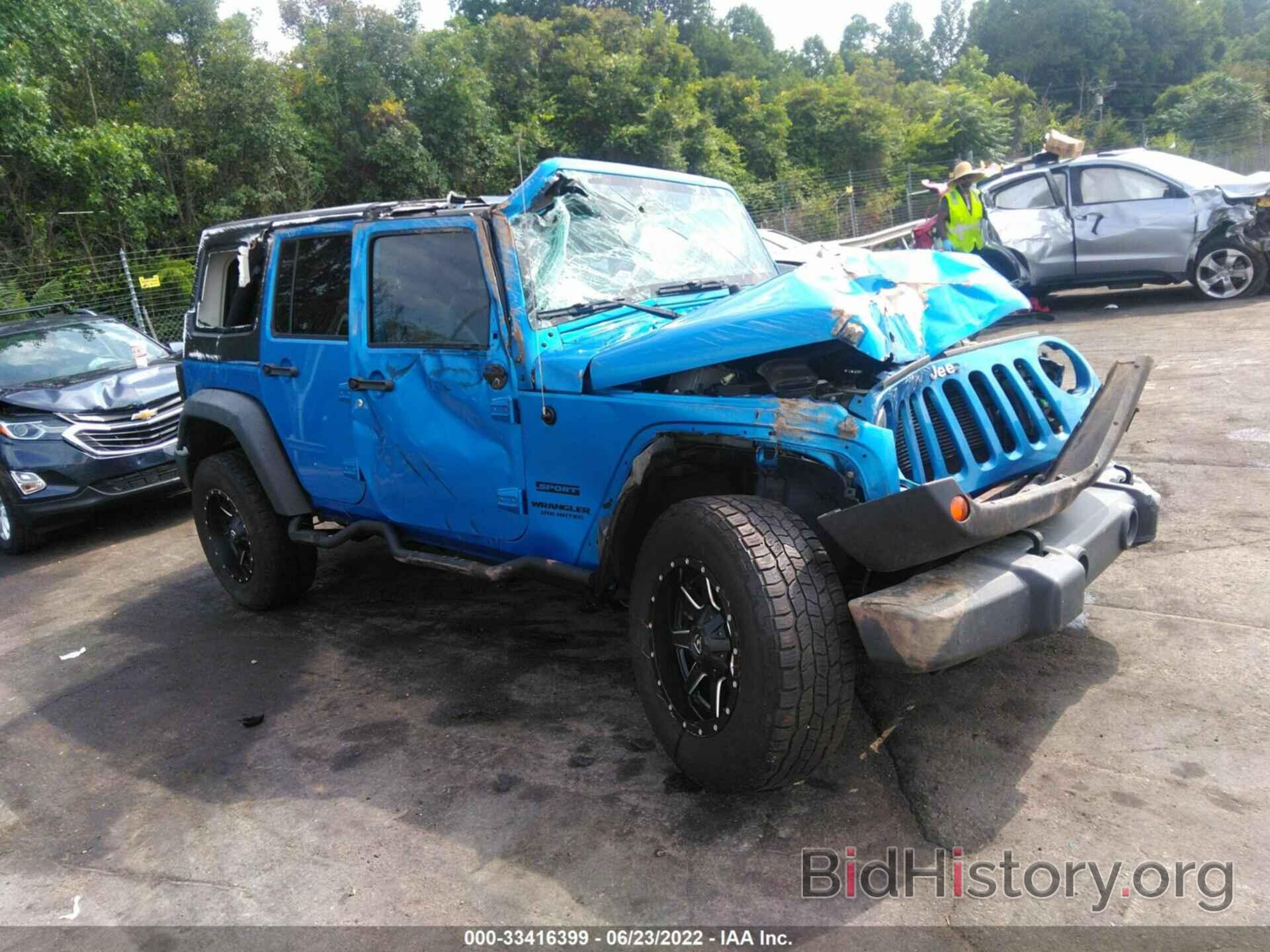 Photo 1C4BJWDG4GL110820 - JEEP WRANGLER UNLIMITED 2016