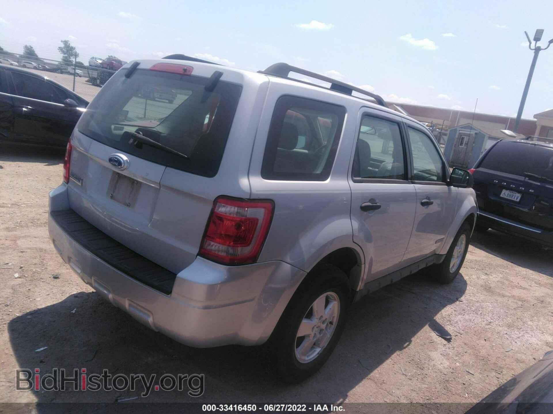 2008 FORD ESCAPE - VIN: 1FMCU02Z58KC08089 - Фото 4