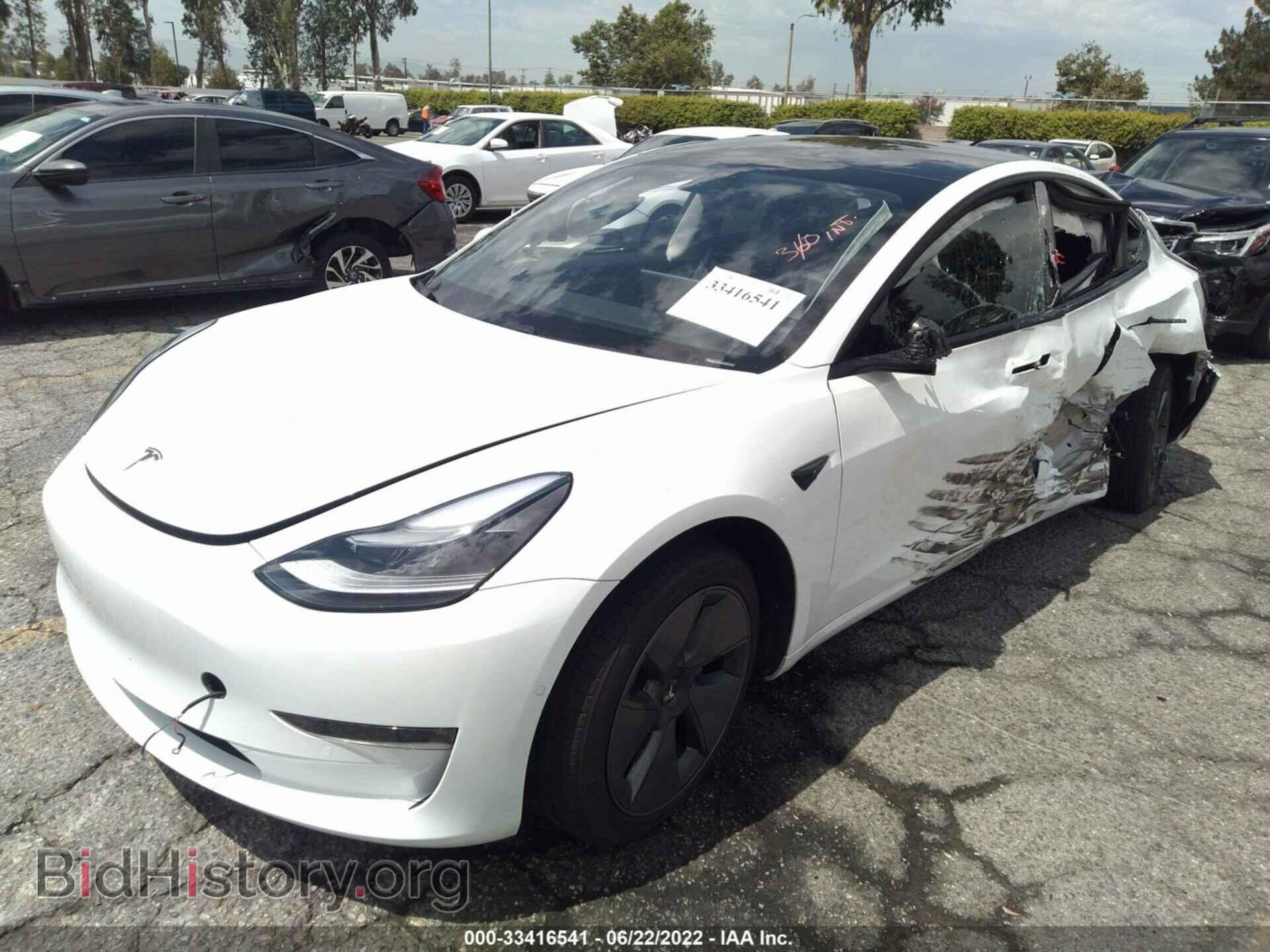 2021 TESLA MODEL 3 - VIN: 5YJ3E1EB0MF003258 - Photo 2