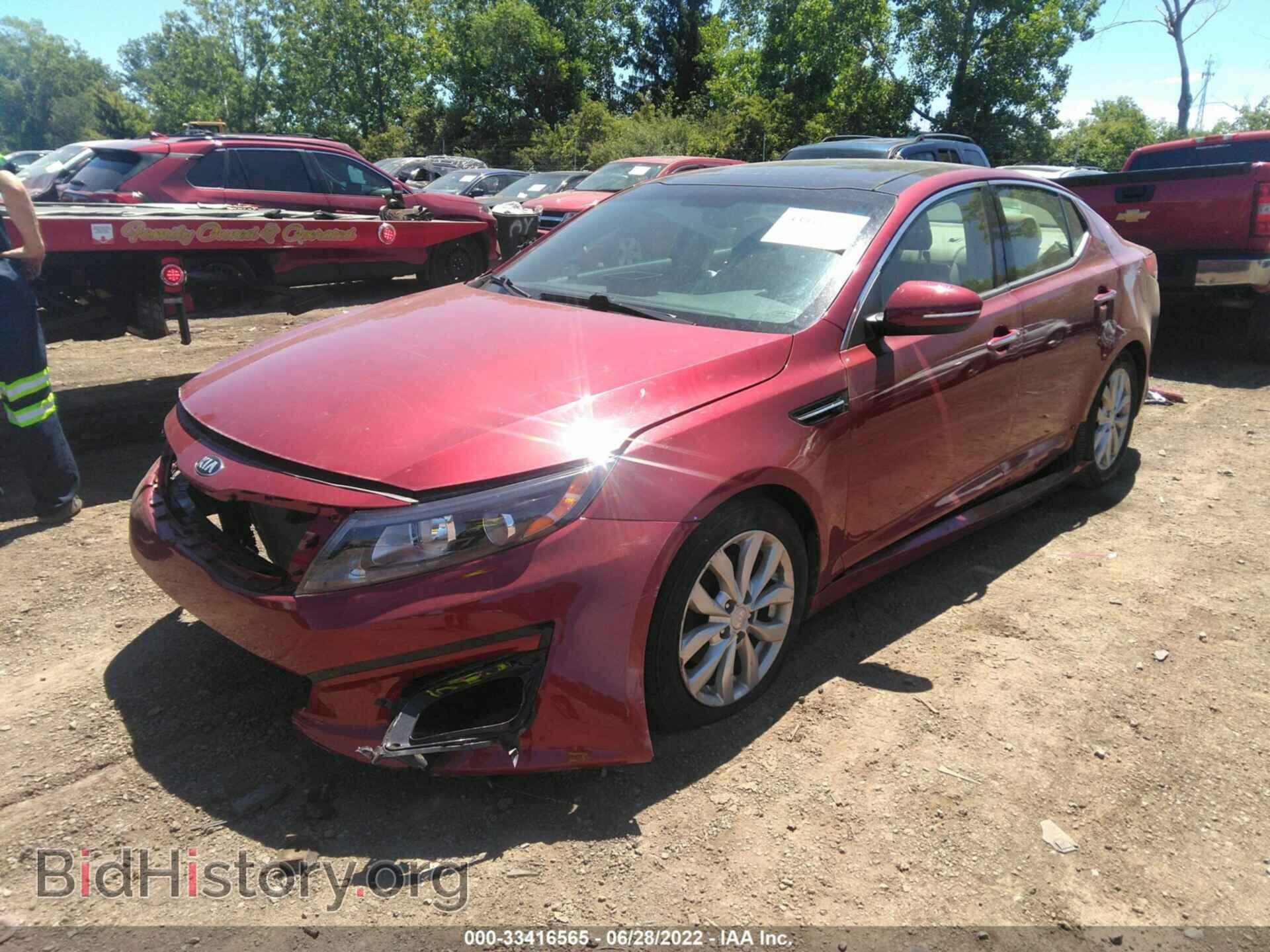 2015 KIA OPTIMA - VIN: 5XXGN4A7XFG434677 - Фото 2