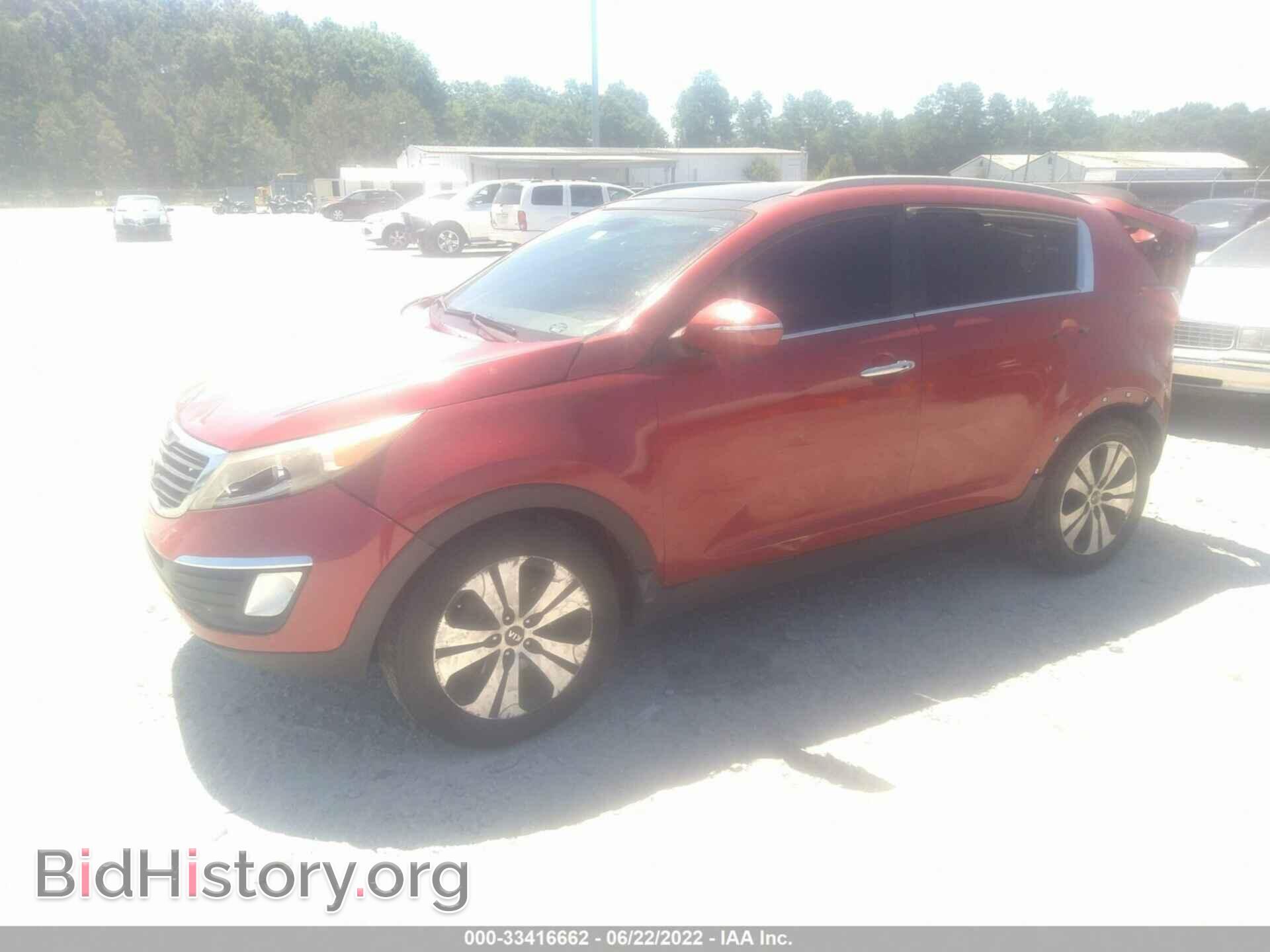 2013 KIA SPORTAGE - VIN: KNDPC3A25D7400351 - Фото 2