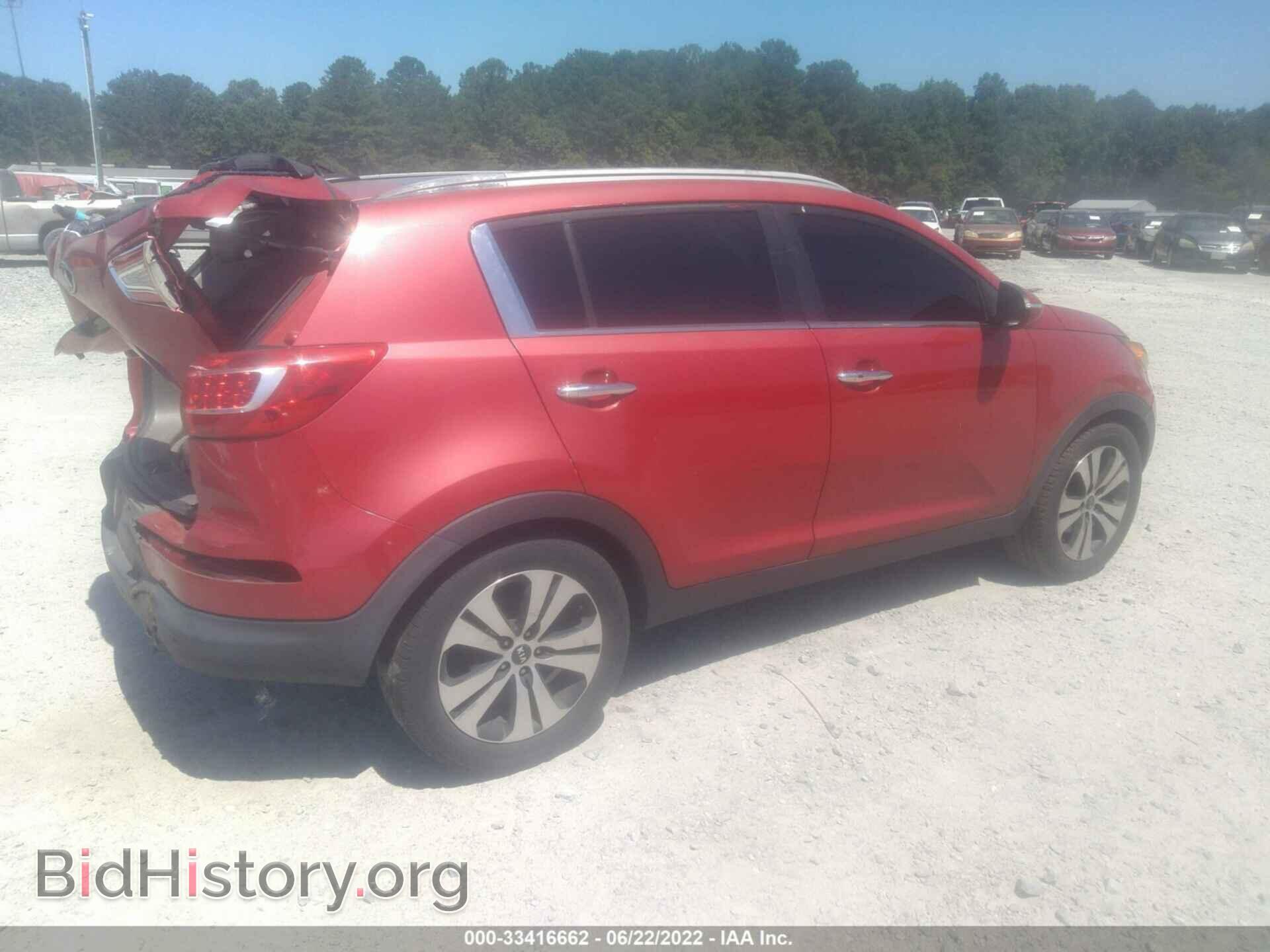 2013 KIA SPORTAGE - VIN: KNDPC3A25D7400351 - Фото 4