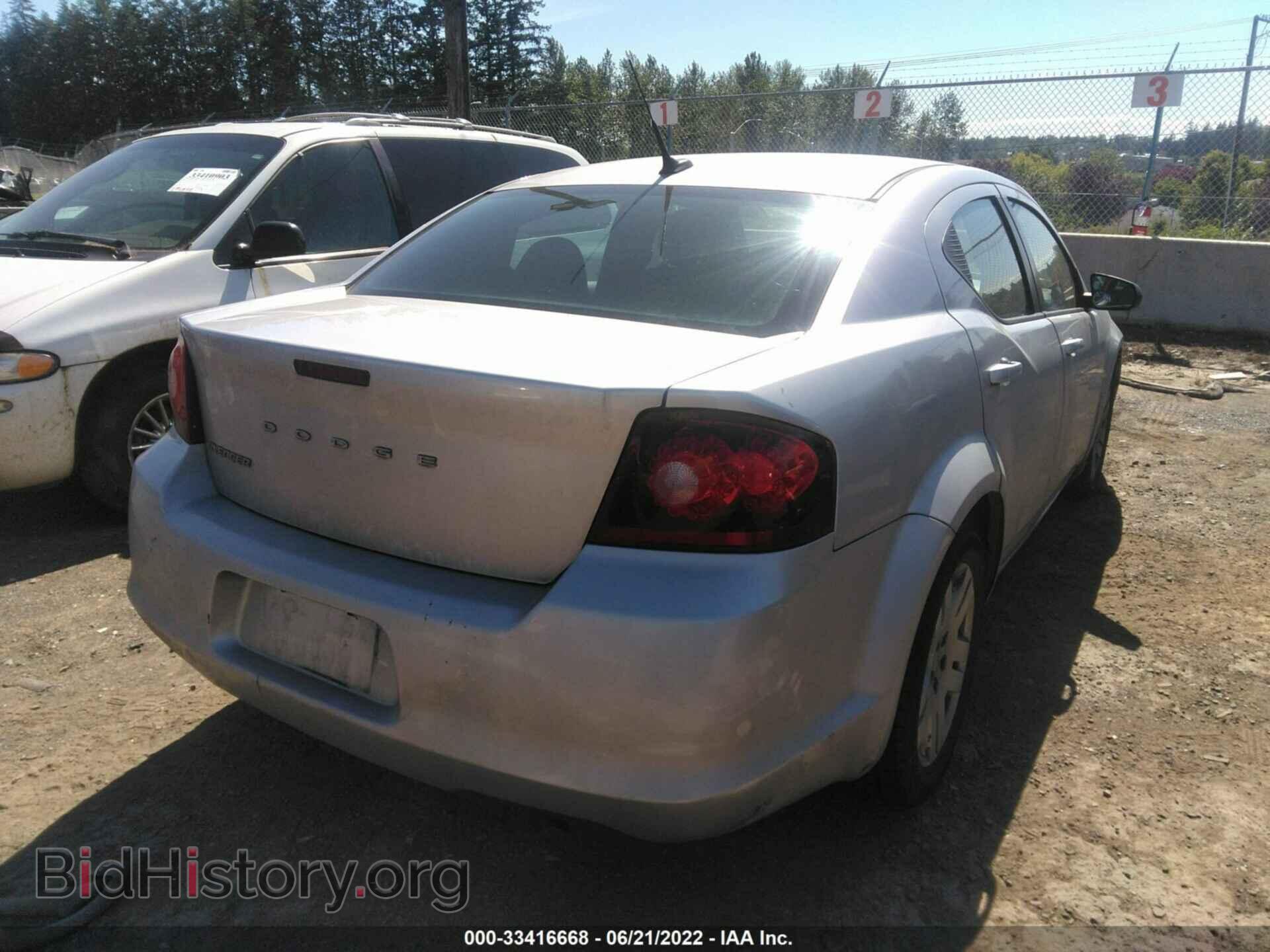 2011 DODGE AVENGER - VIN: 1B3BD4FB4BN534171 - Фото 4