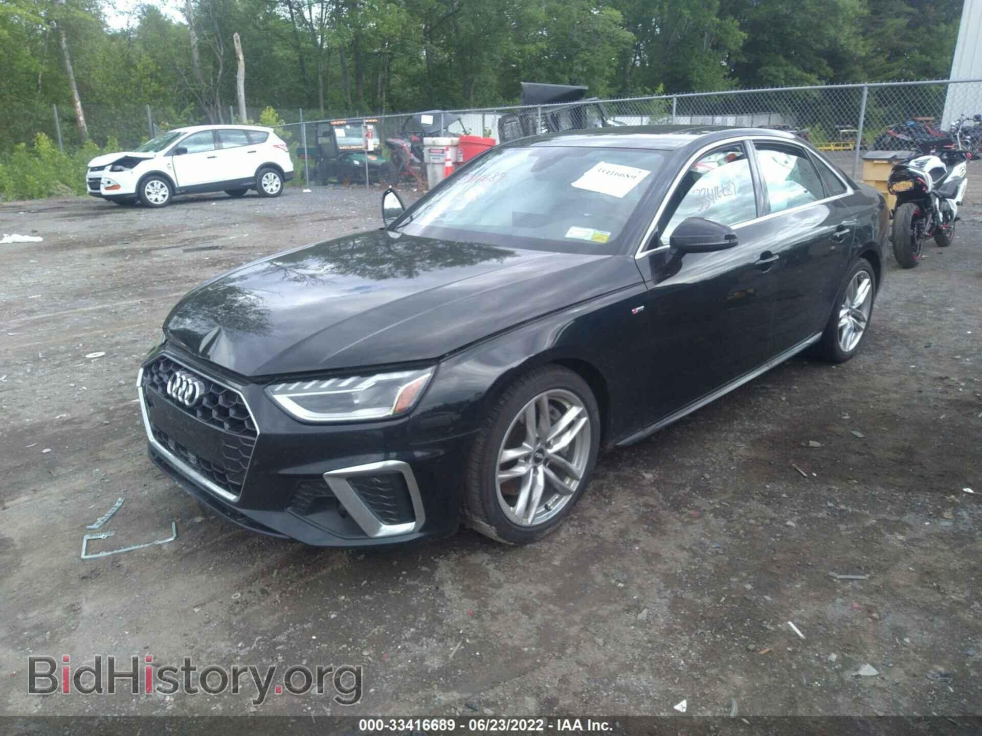 2020 AUDI A4 - VIN: WAUENAF46LA055877 - Фото 2