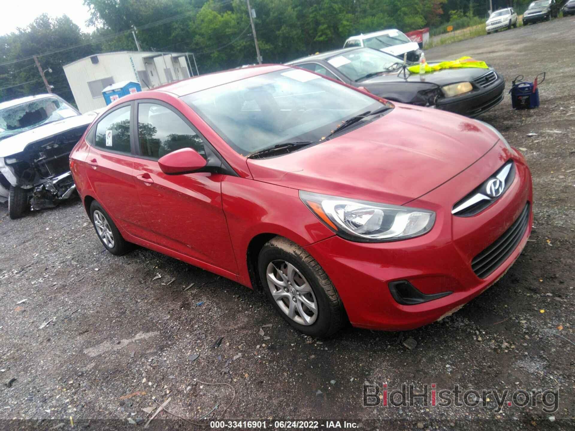 Photo KMHCT4AEXDU484100 - HYUNDAI ACCENT 2013