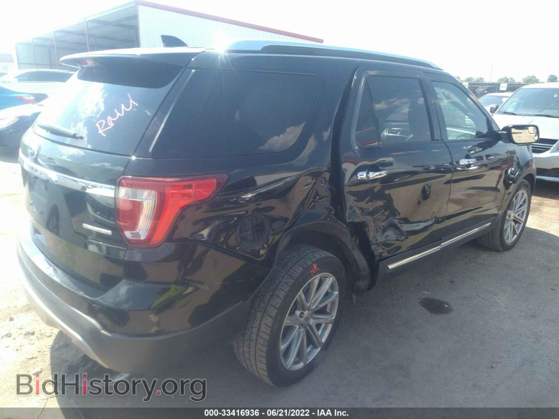 2016 FORD EXPLORER - VIN: 1FM5K7F86GGA76860 - Фото 4