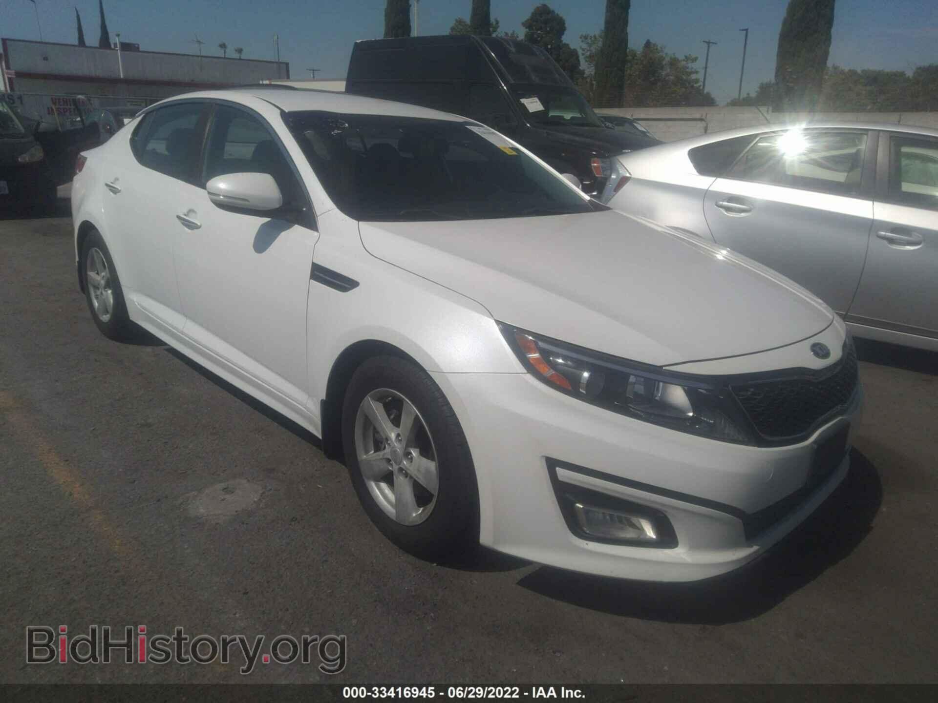 Фотография KNAGM4A79F5583893 - KIA OPTIMA 2015