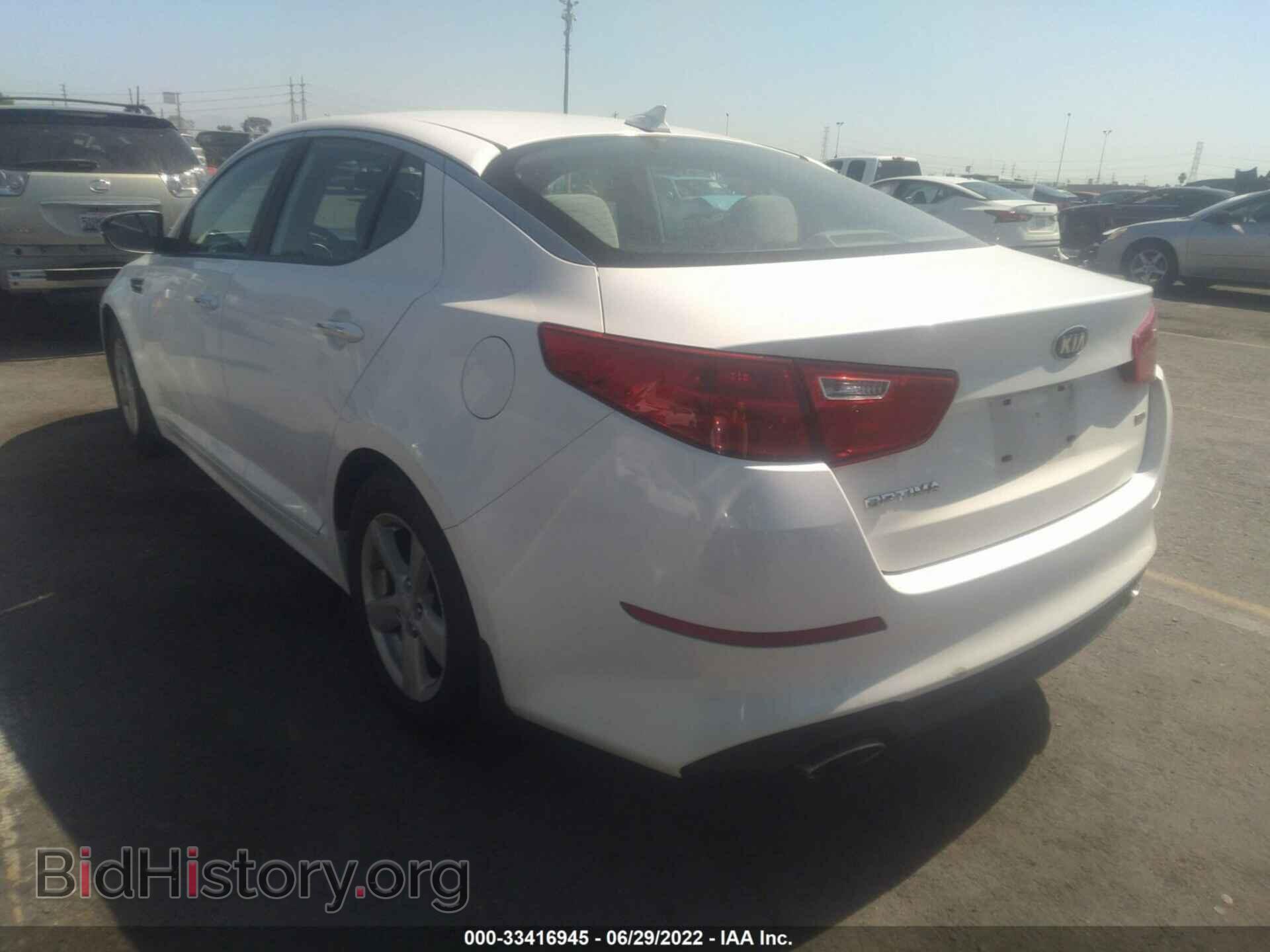 2015 KIA OPTIMA - VIN: KNAGM4A79F5583893 - Photo 3