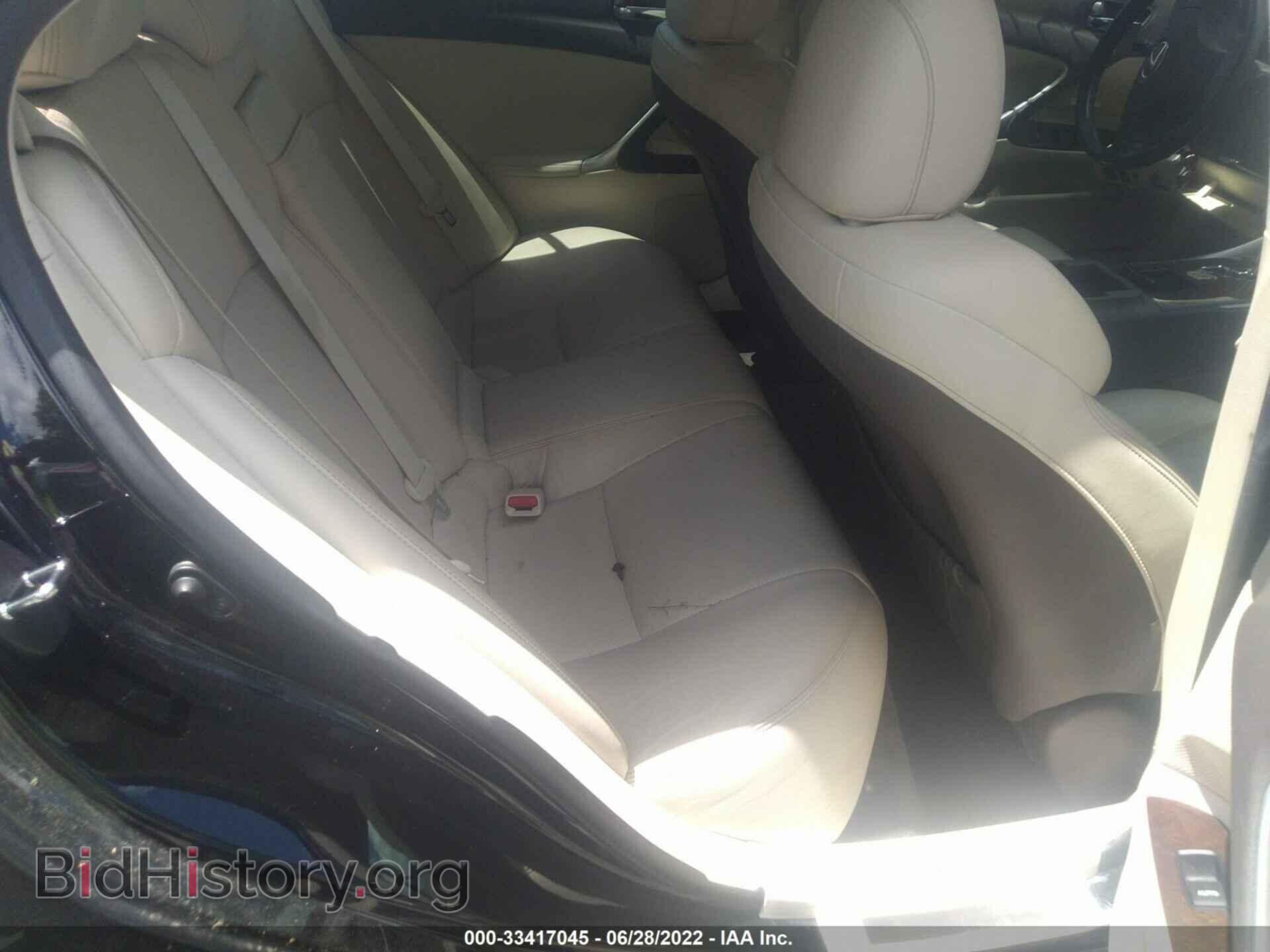 2010 LEXUS IS 250 - VIN: JTHCF5C21A5041147 - Фото 8
