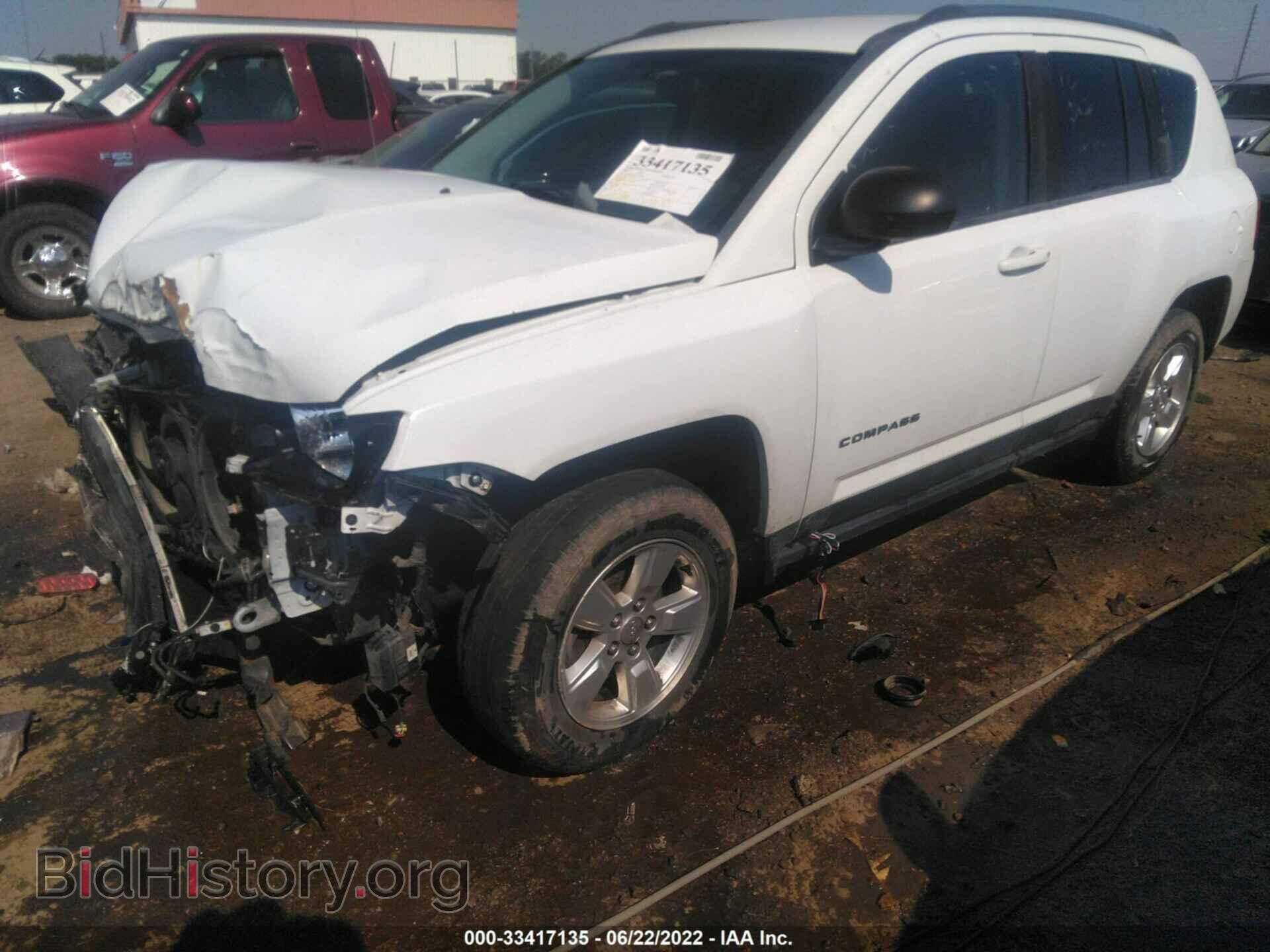 2014 JEEP COMPASS - VIN: 1C4NJCBA6ED743076 - Фото 2